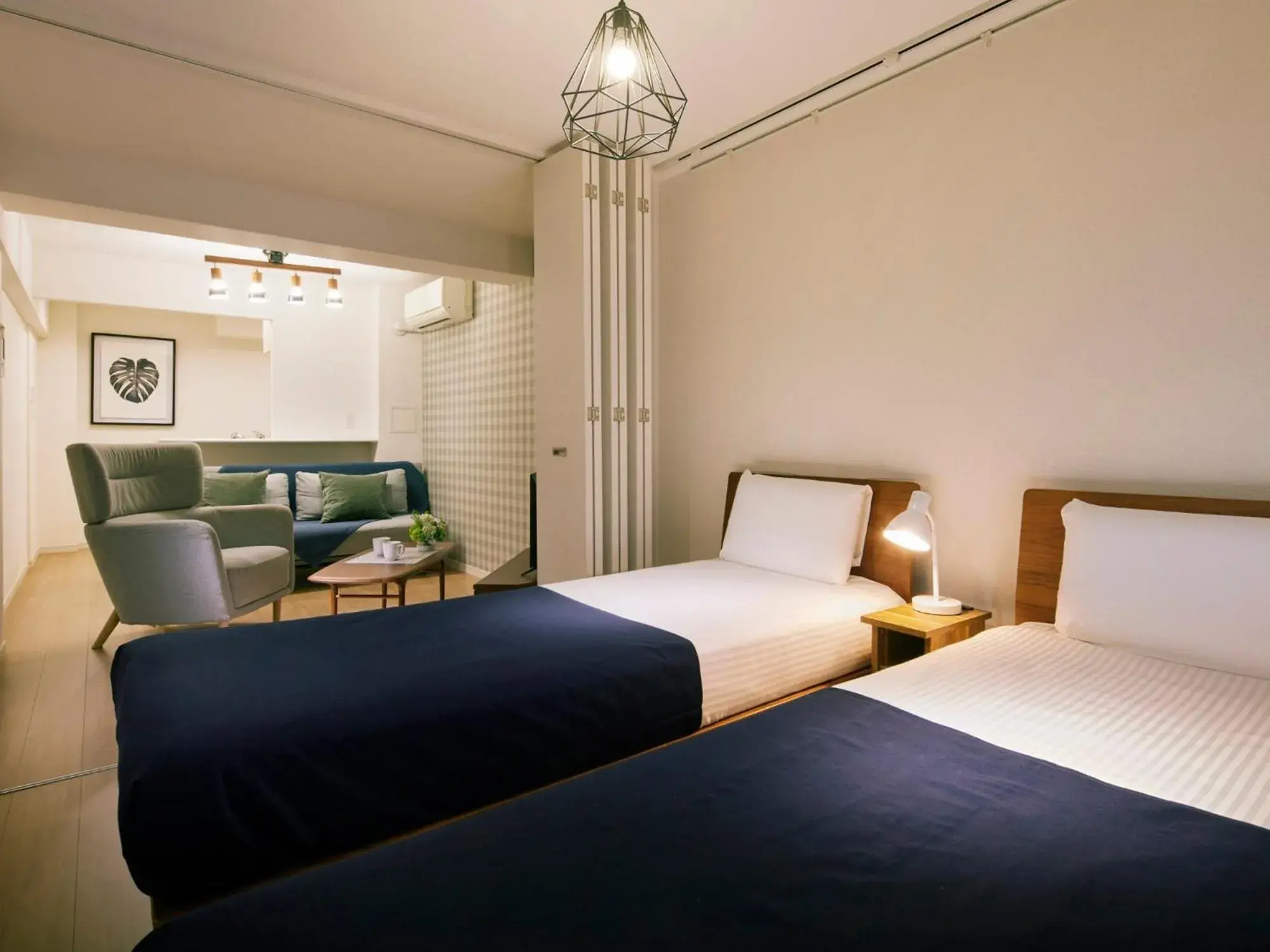 Bed in KARIO Sasazuka Bed in KARIO Sasazuka