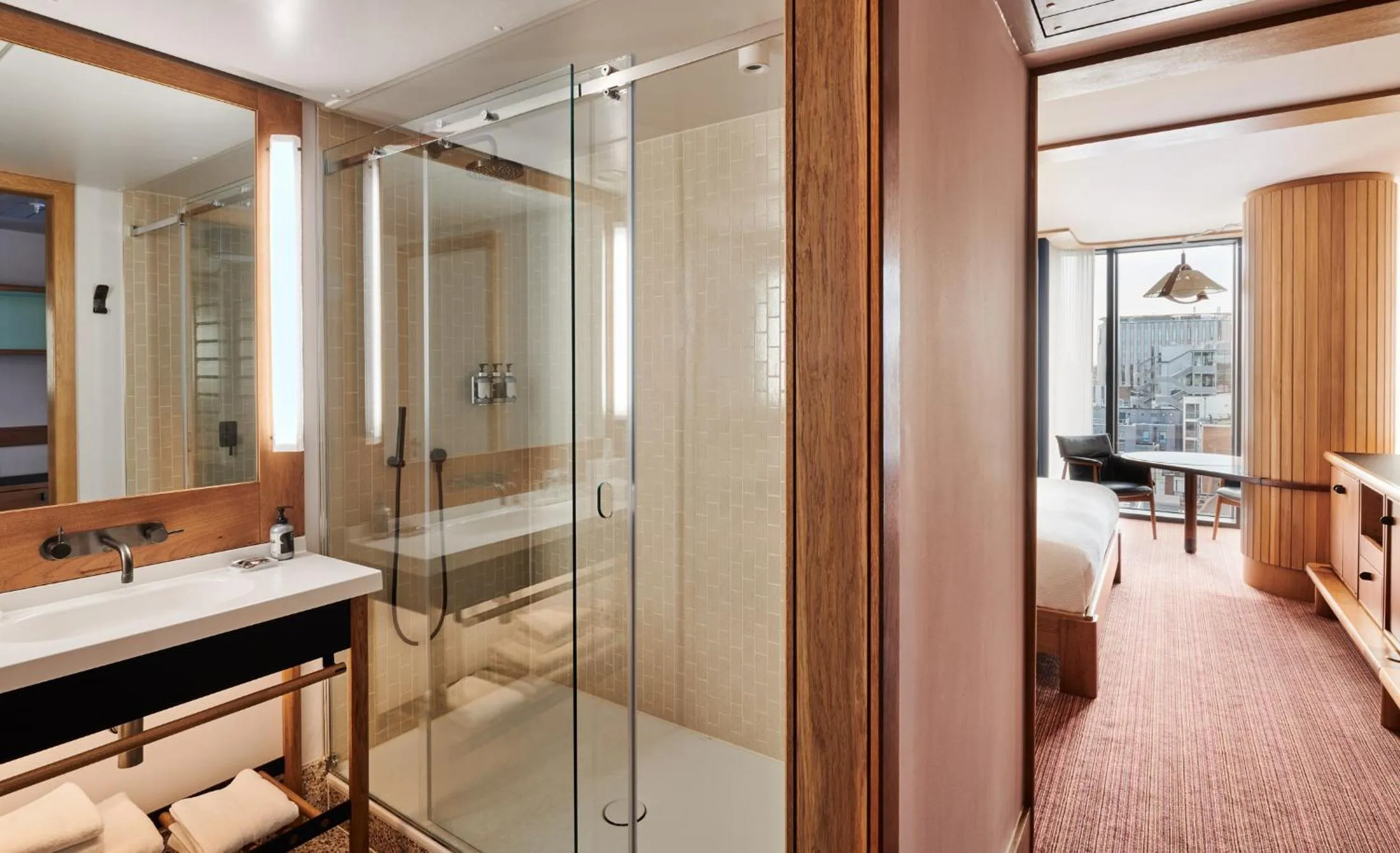 Shower in The Standard London