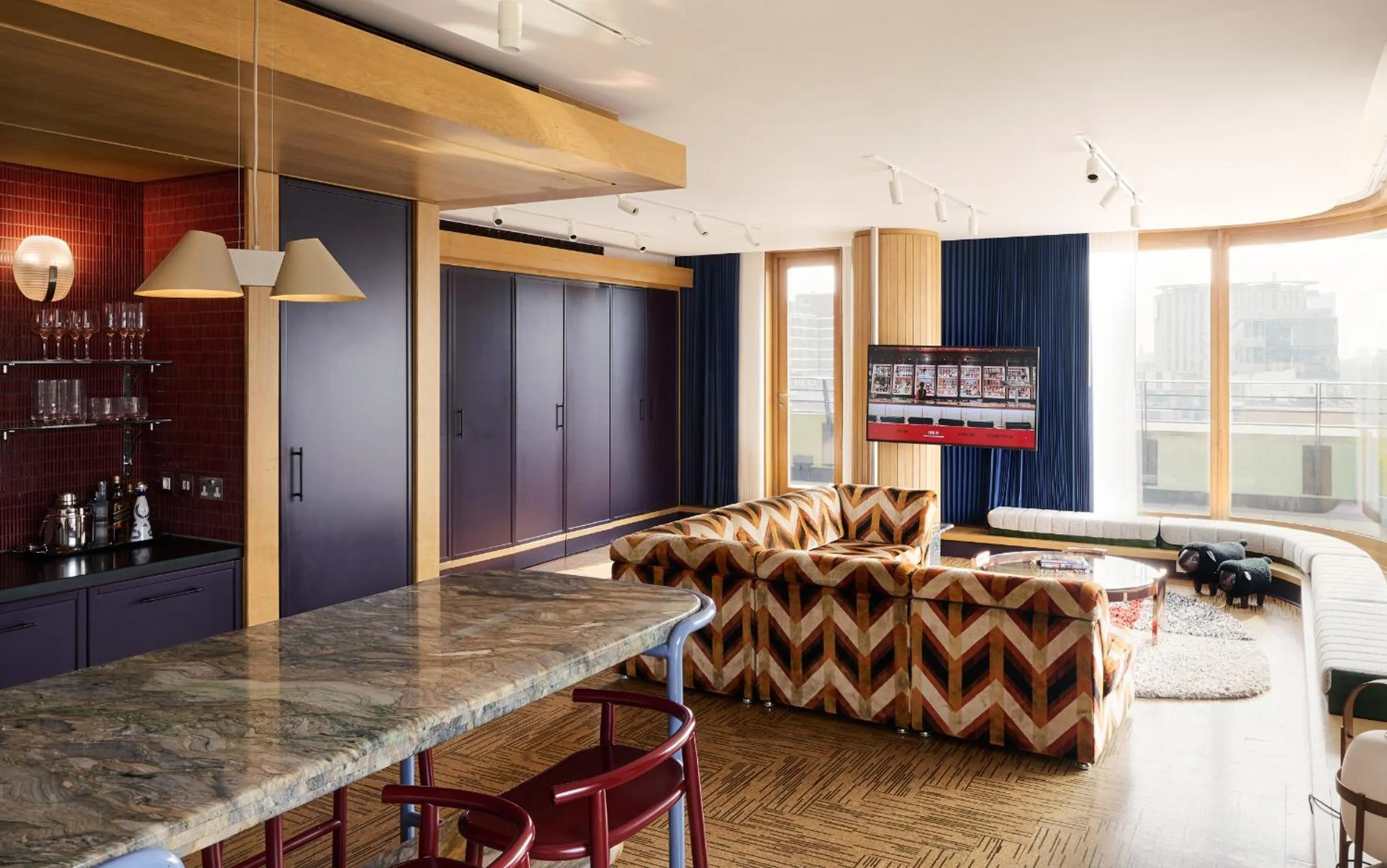 Kitchen or kitchenette in The Standard London