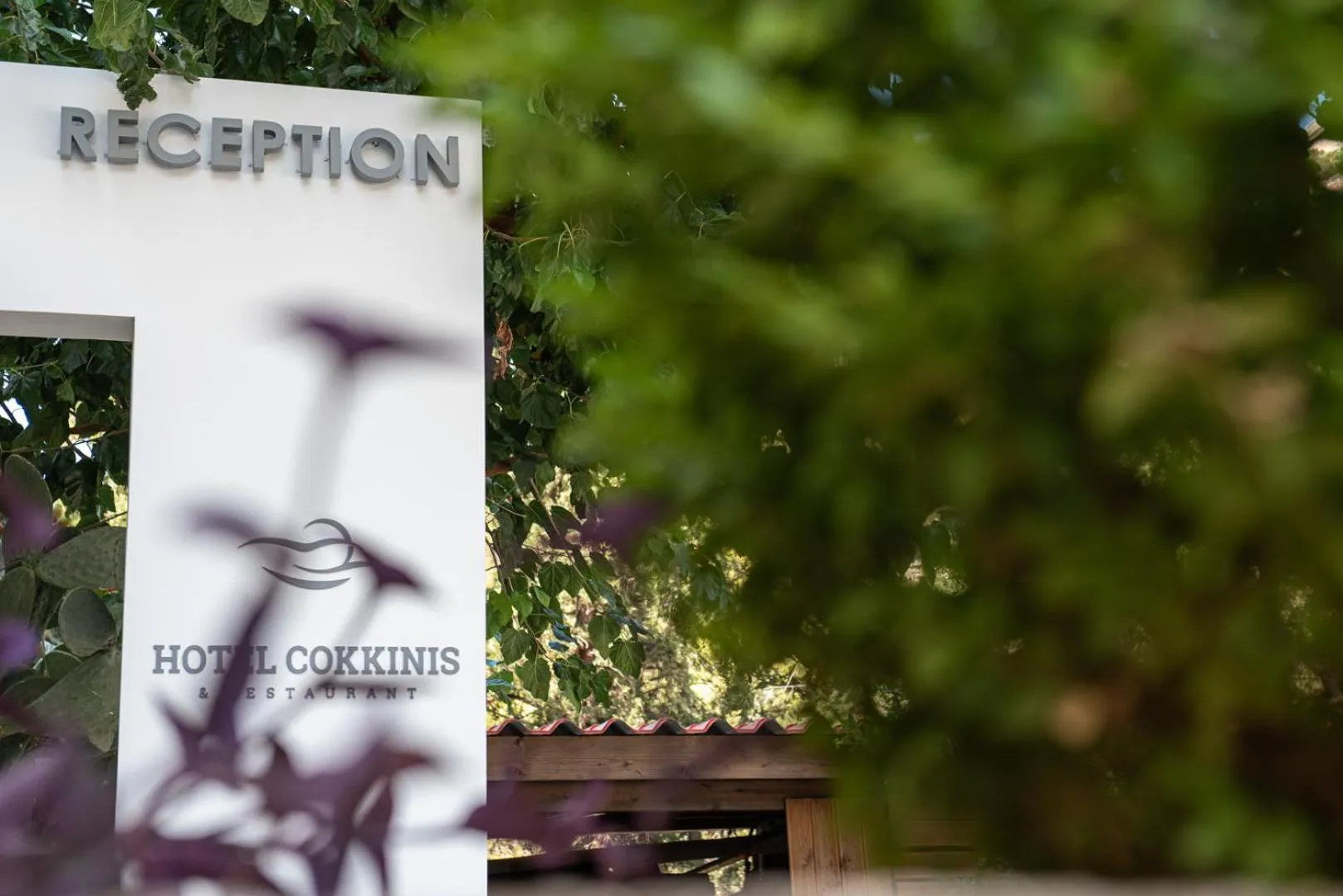 Facade/entrance in Hotel Cokkinis