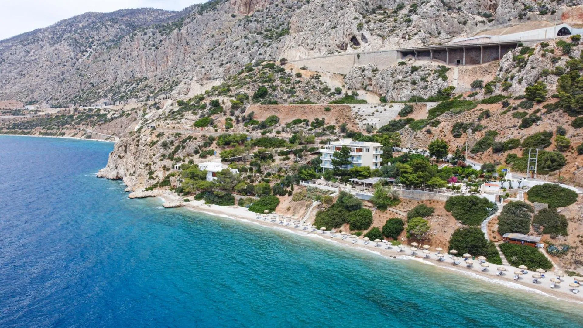 Natural landscape in Hotel Cokkinis