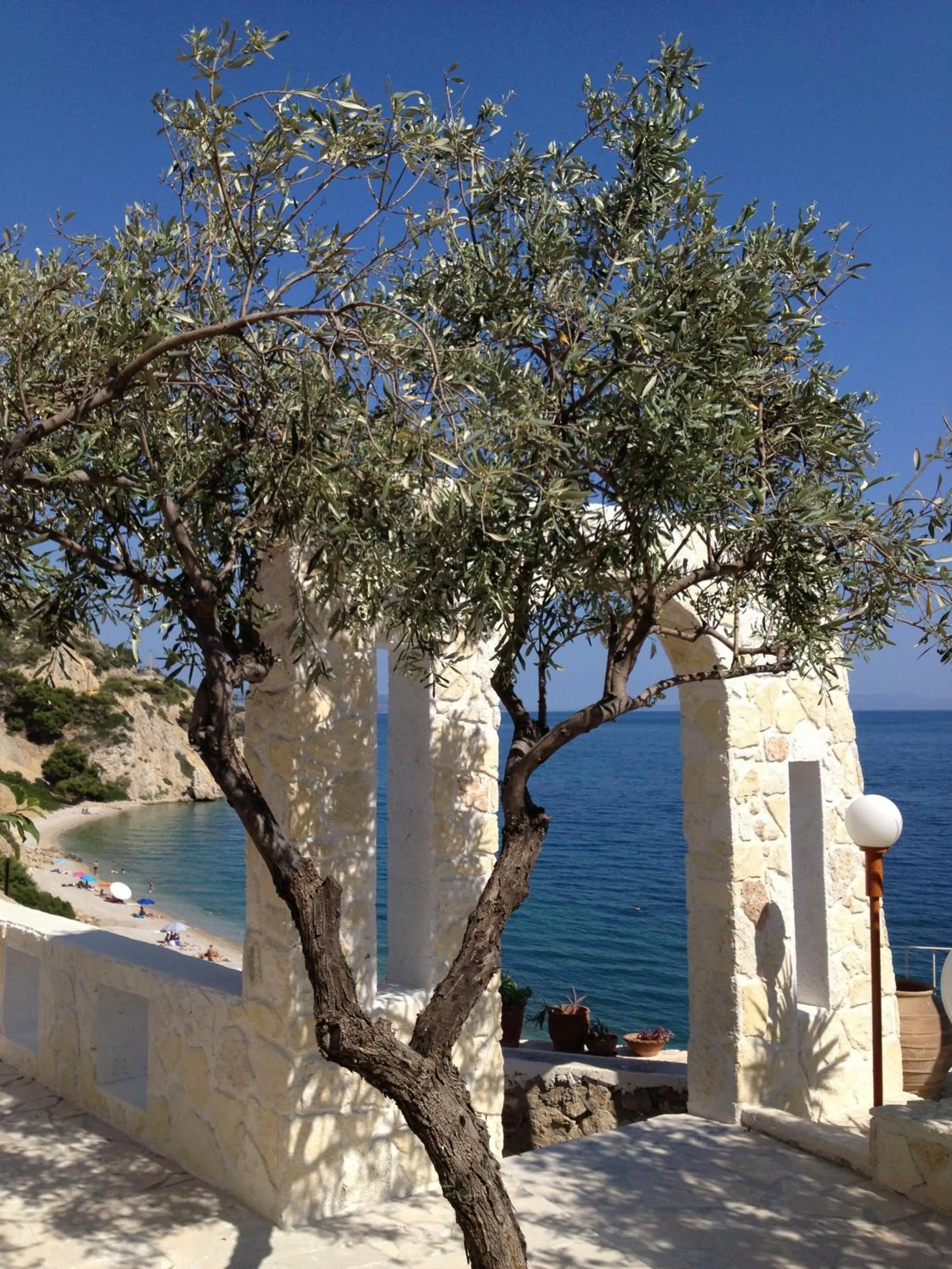 Decorative detail in Hotel Cokkinis