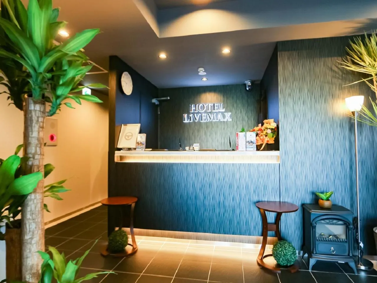 Lobby or reception in HOTEL LiVEMAX Machida-Ekimae