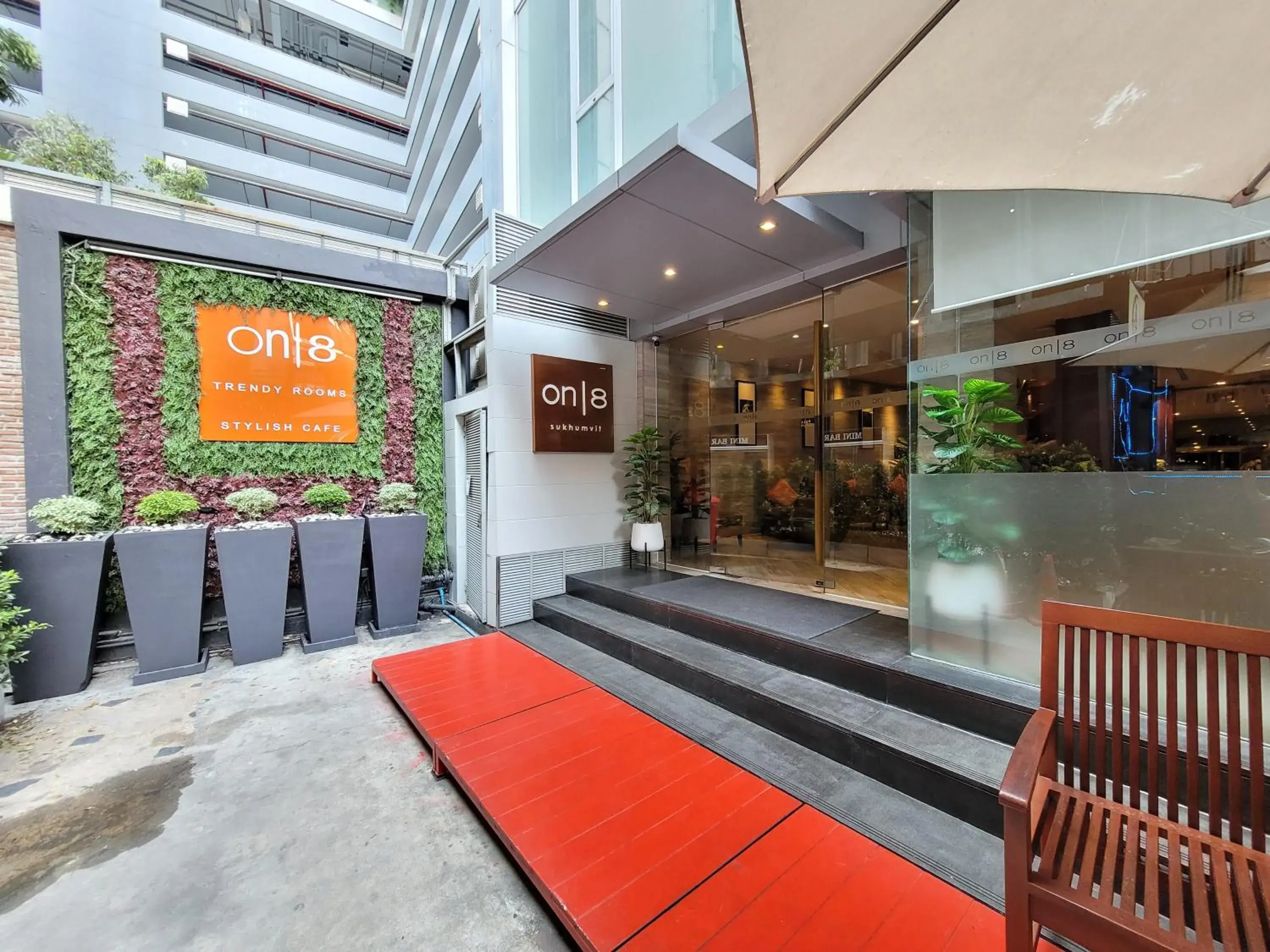 Property building in On 8 Sukhumvit Nana Bangkok Property building in On 8 Sukhumvit Nana Bangkok