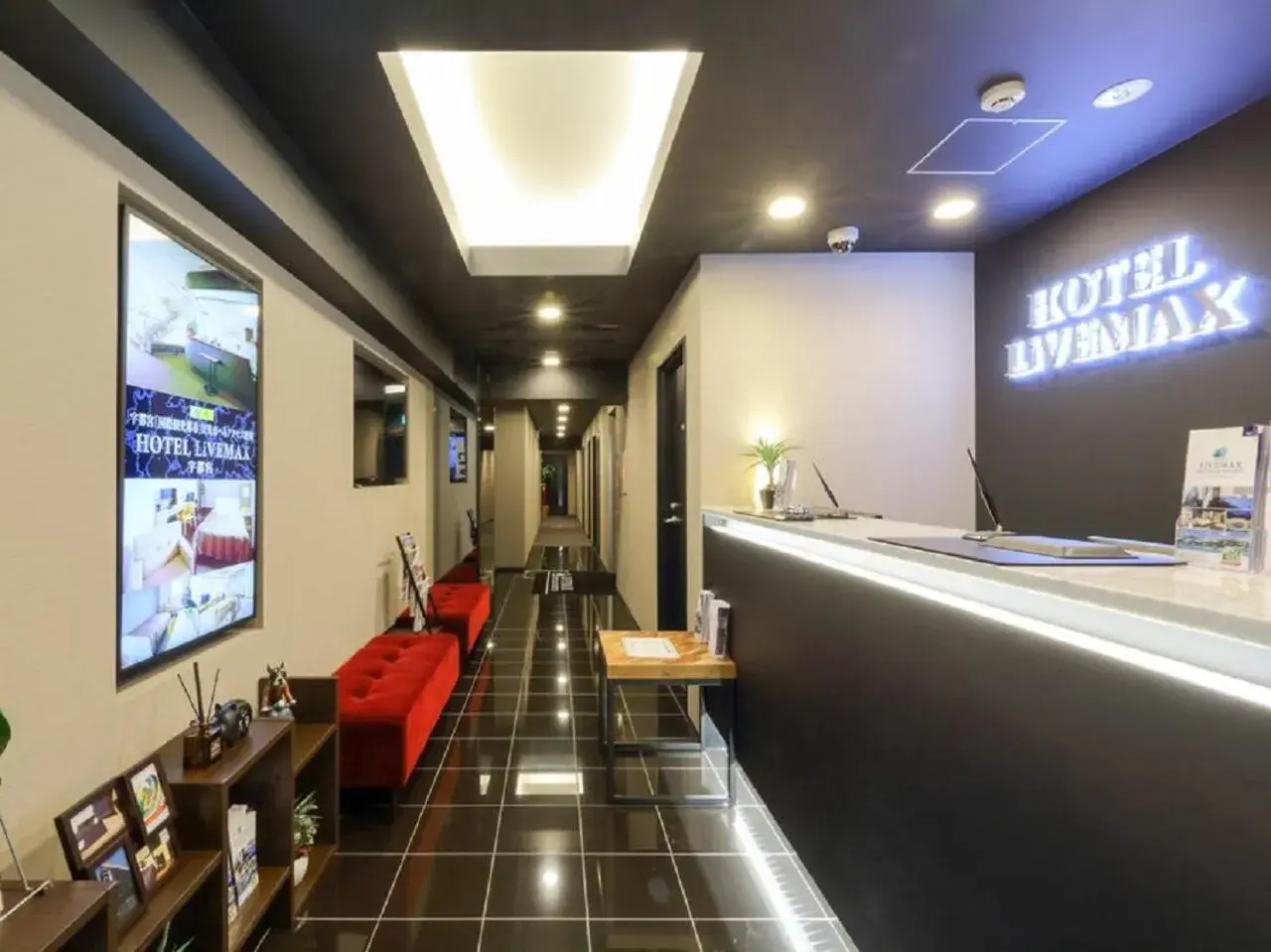 Lobby or reception in HOTEL LiVEMAX Meieki Lobby or reception in HOTEL LiVEMAX Meieki