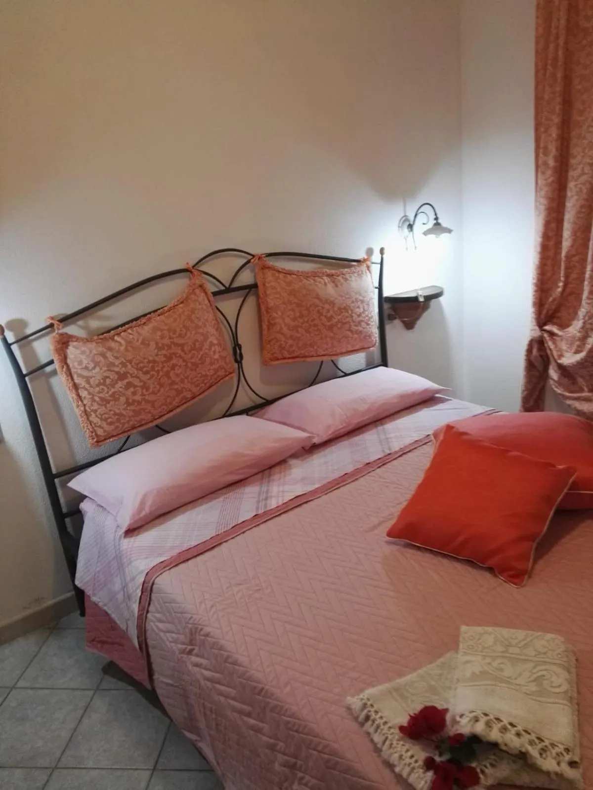 appartamento con vista piscina