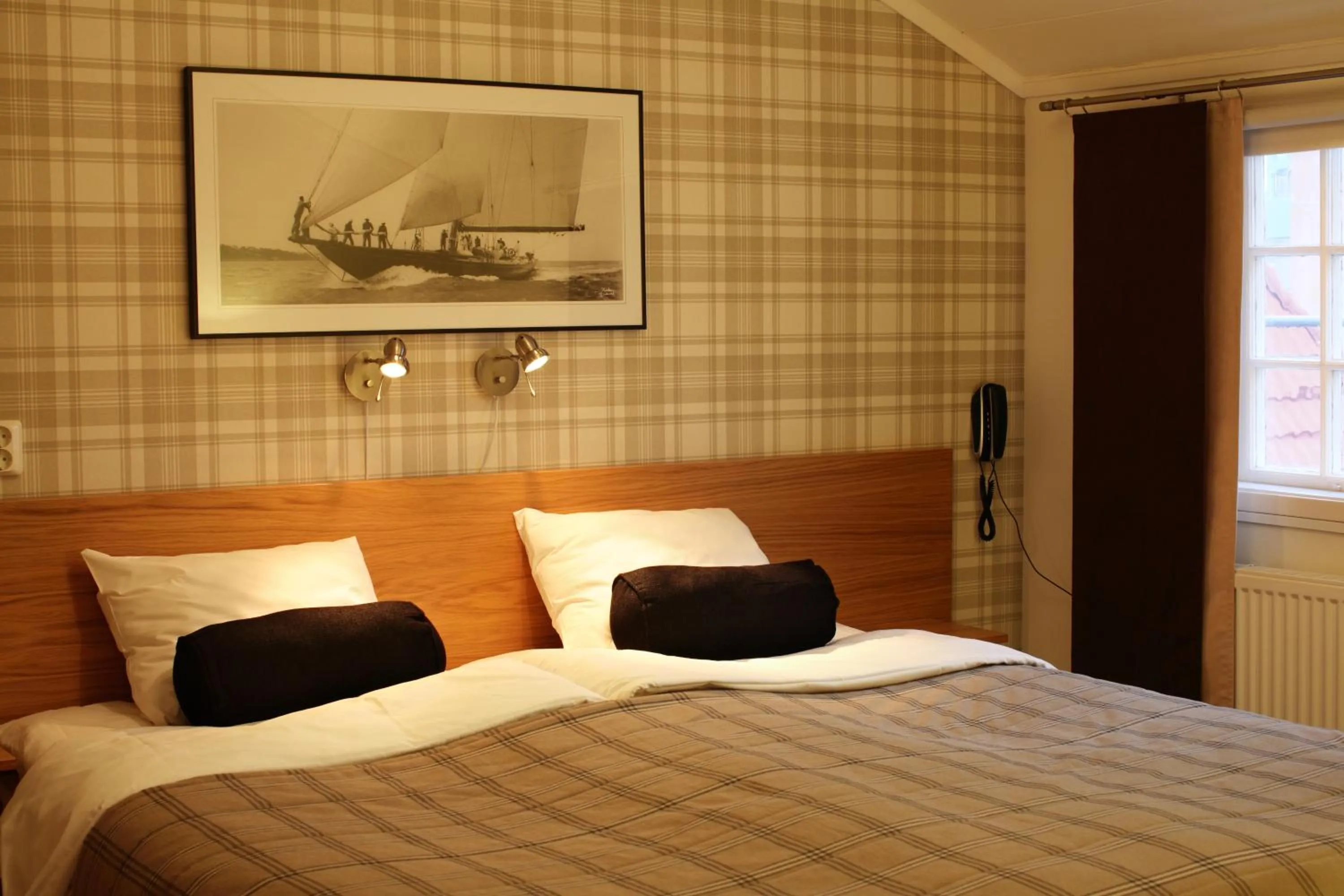 Bed in Hotell Uddewalla