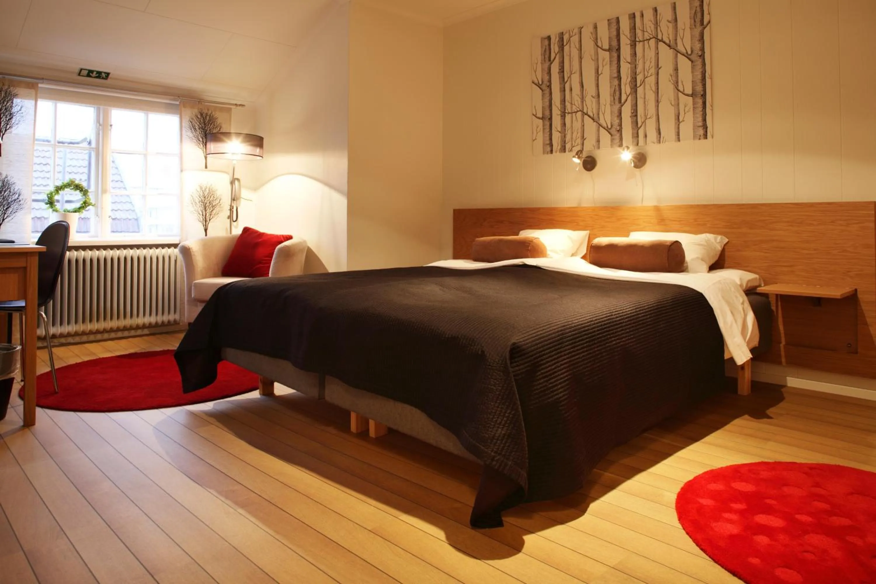 Photo of the whole room, Bed in Hotell Uddewalla