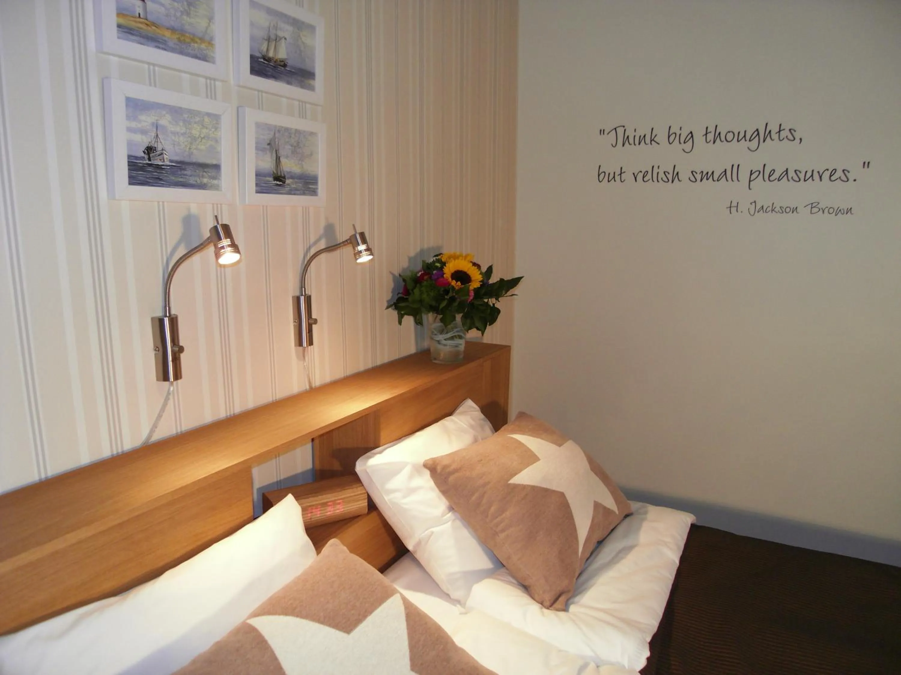 Bed in Hotell Uddewalla