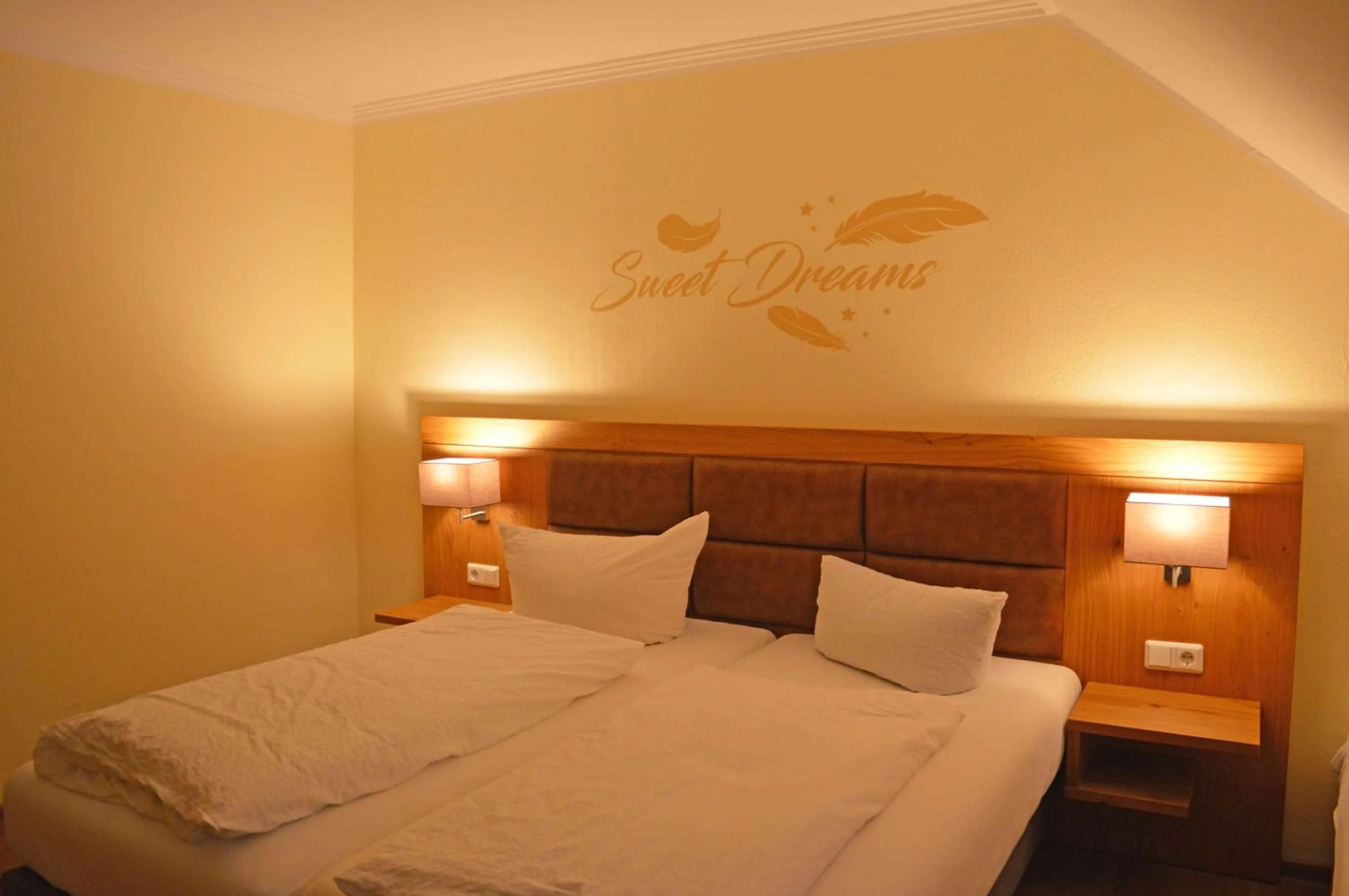 Bed in Aparthotel Jägerhaus