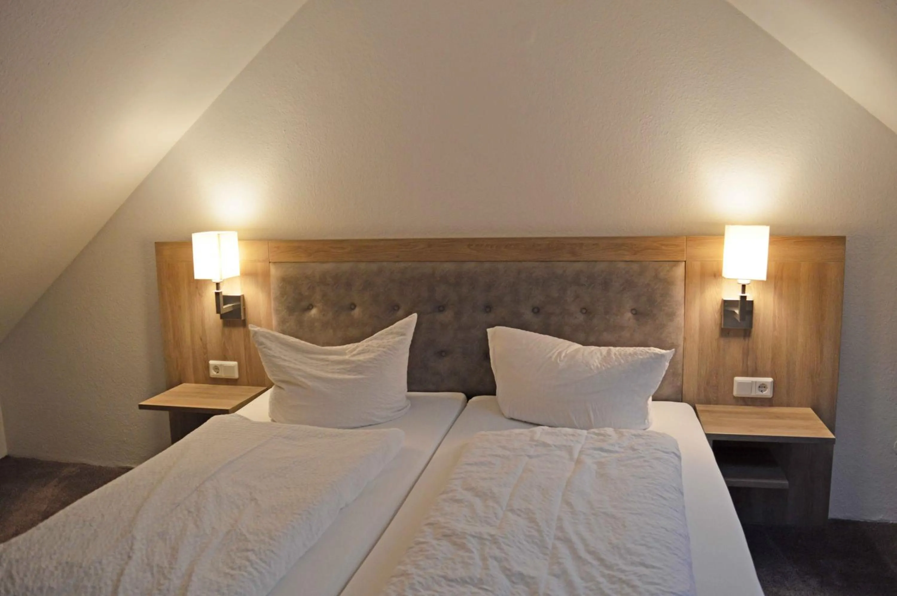 Bed in Aparthotel Jägerhaus