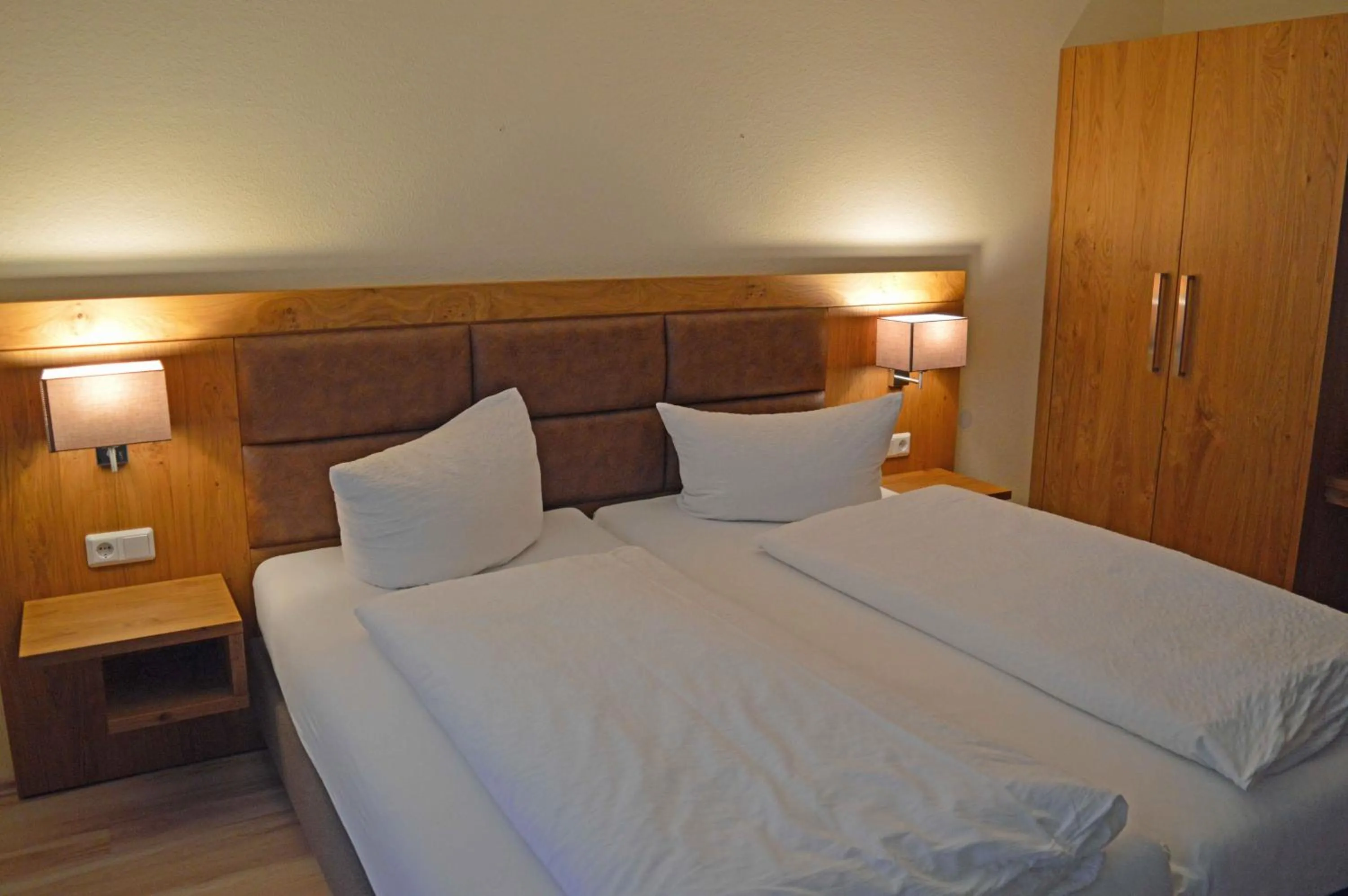 Bed in Aparthotel Jägerhaus