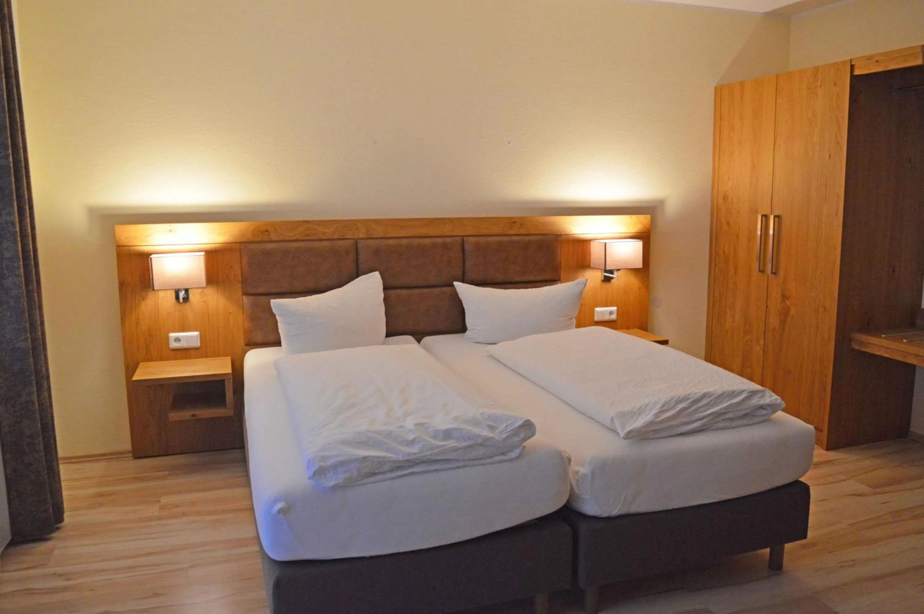 Bed in Aparthotel Jägerhaus