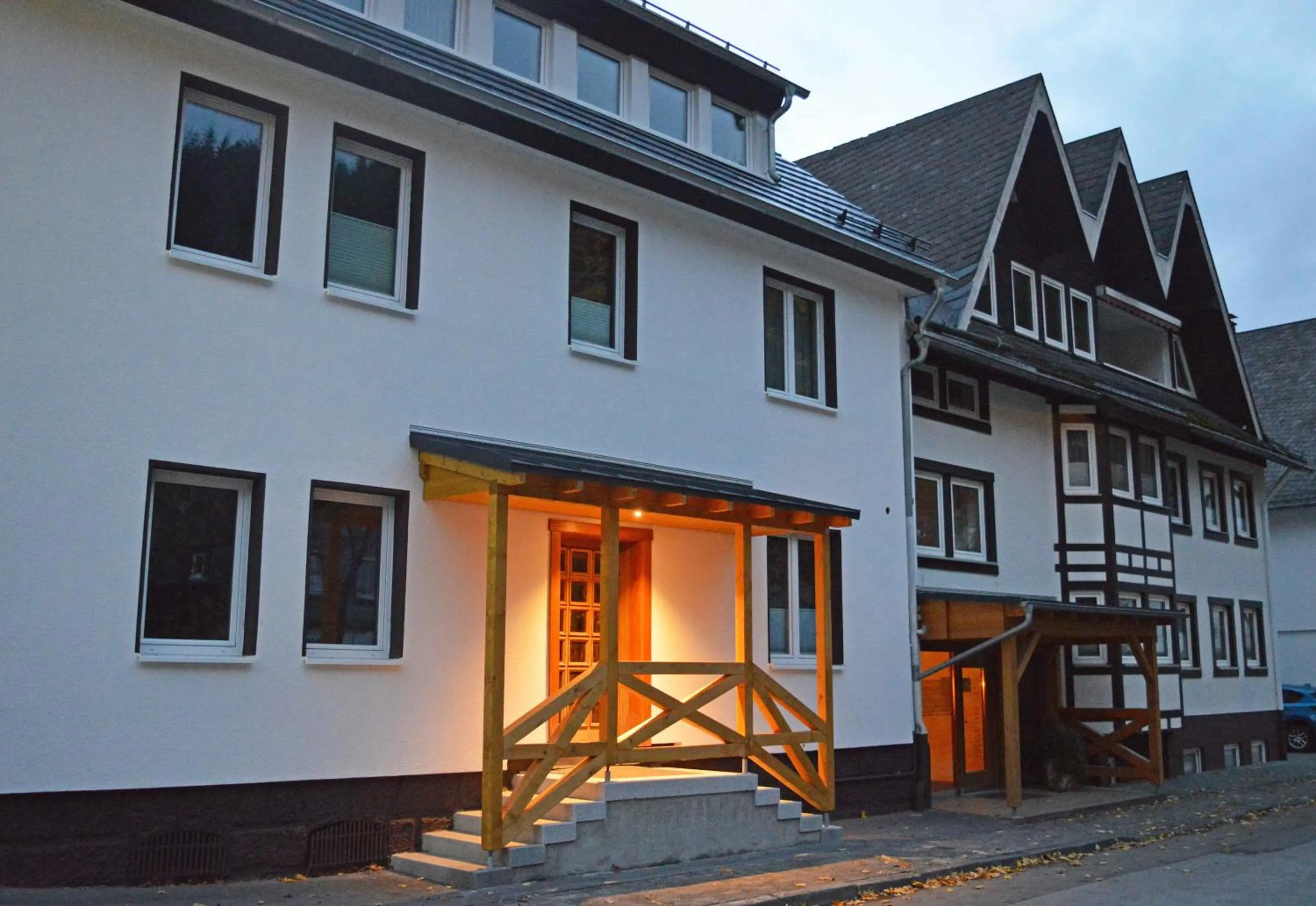 Facade/entrance in Aparthotel Jägerhaus