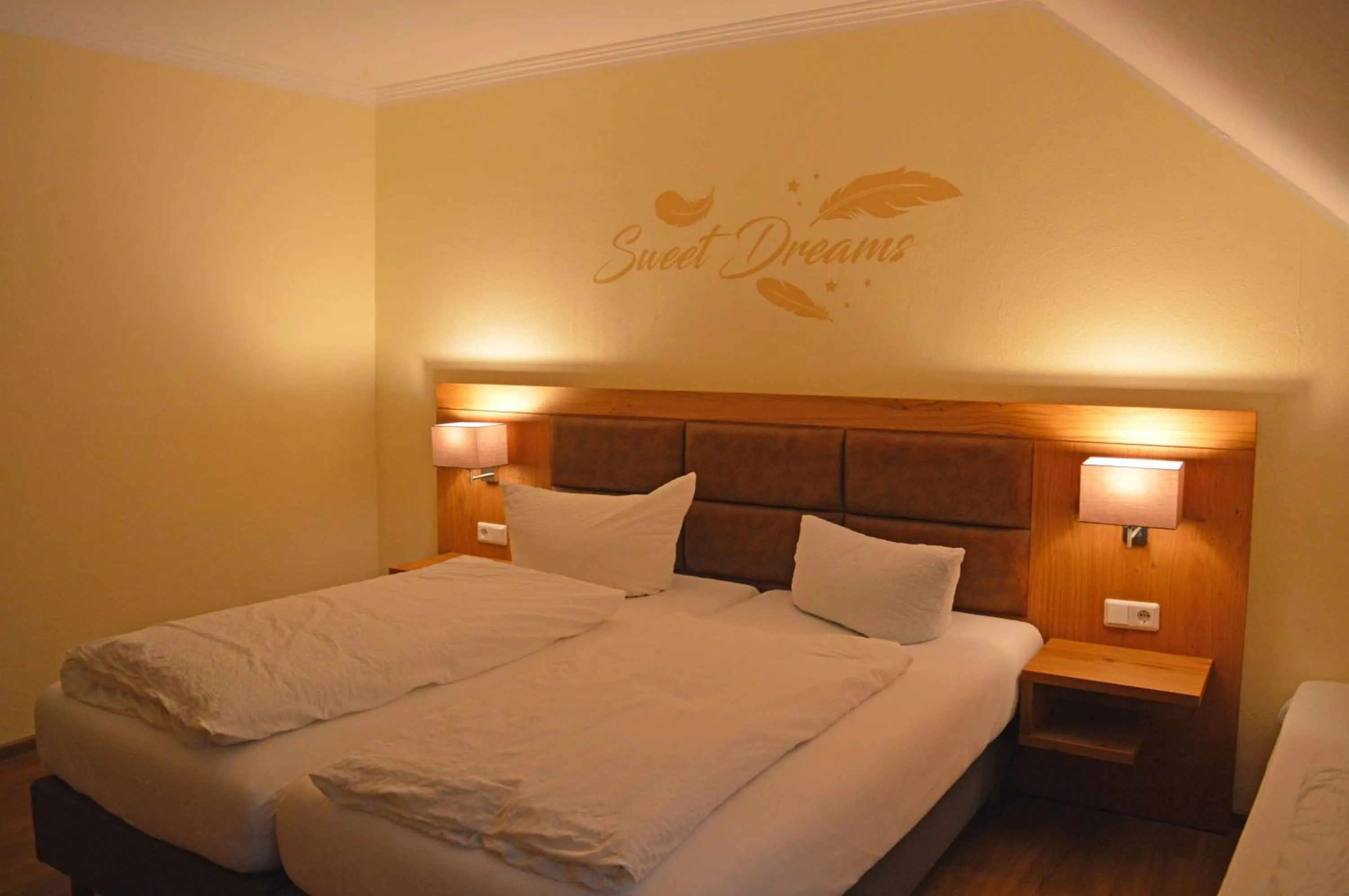 Bed in Aparthotel Jägerhaus