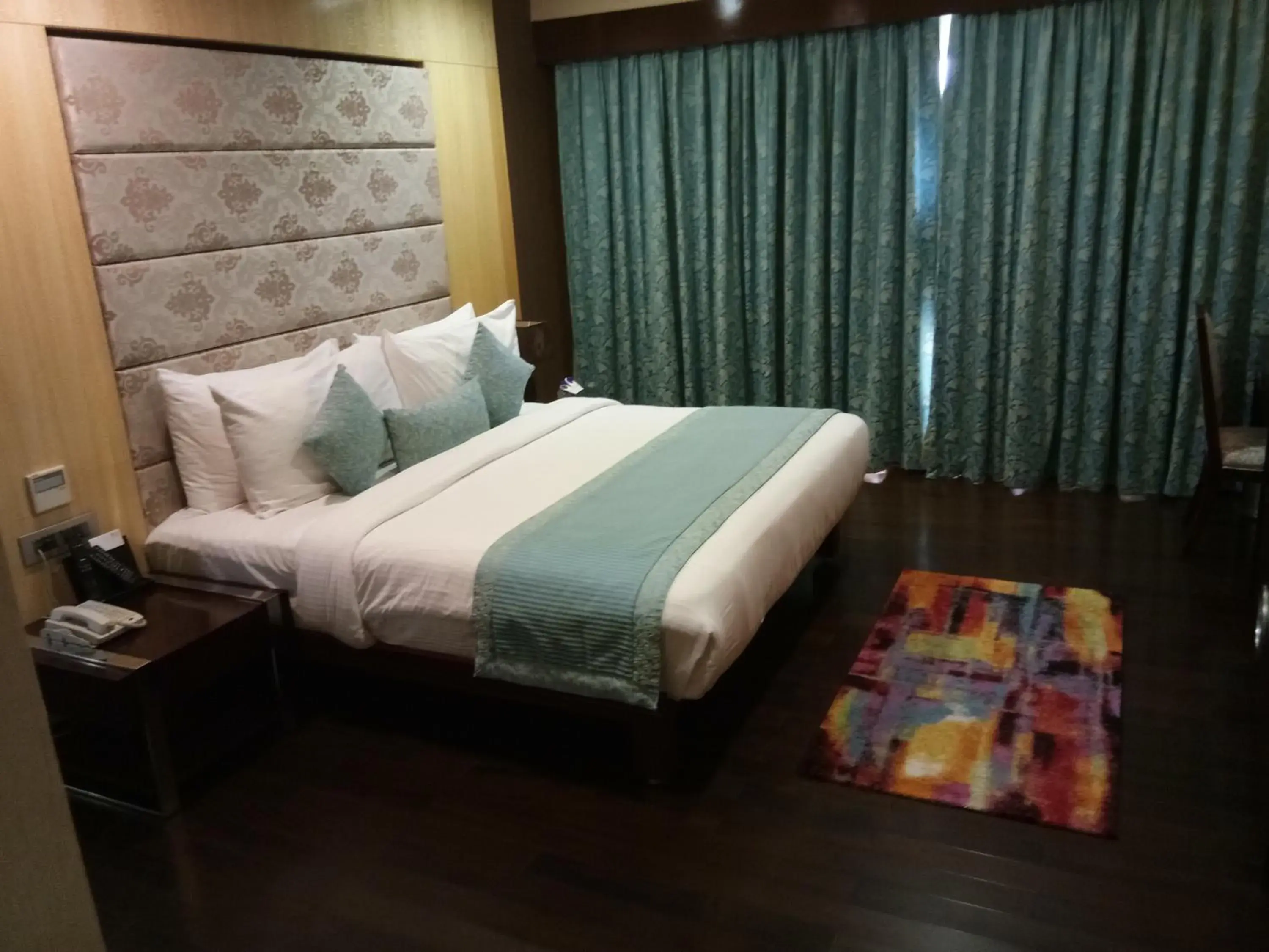 Bedroom, Bed in Fortune Select Grand Ridge, Tirupati - Member ITC Hotels' Group Bedroom, Bed in Fortune Select Grand Ridge, Tirupati - Member ITC Hotels' Group