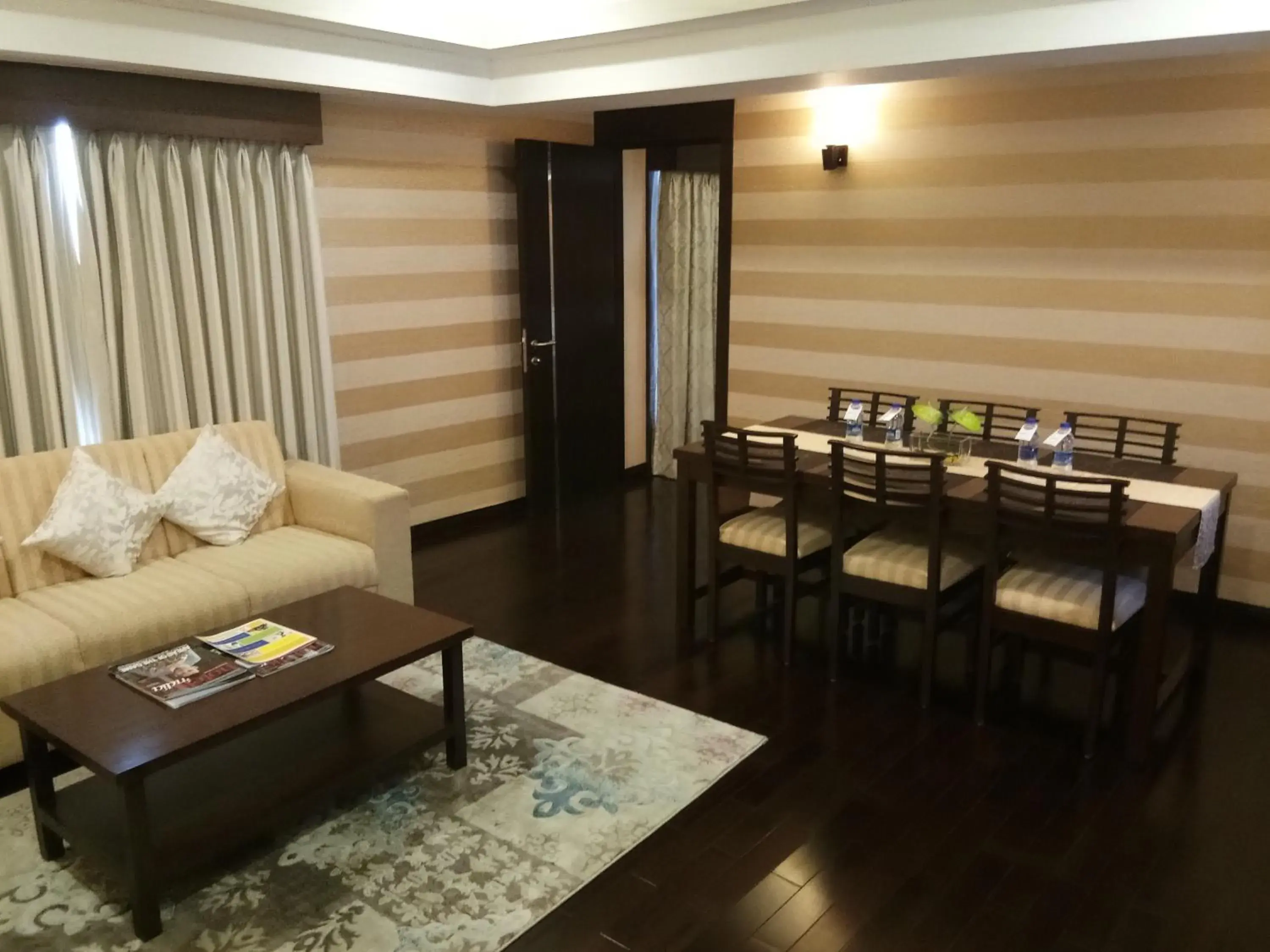 Living room in Fortune Select Grand Ridge, Tirupati - Member ITC Hotels' Group Living room in Fortune Select Grand Ridge, Tirupati - Member ITC Hotels' Group