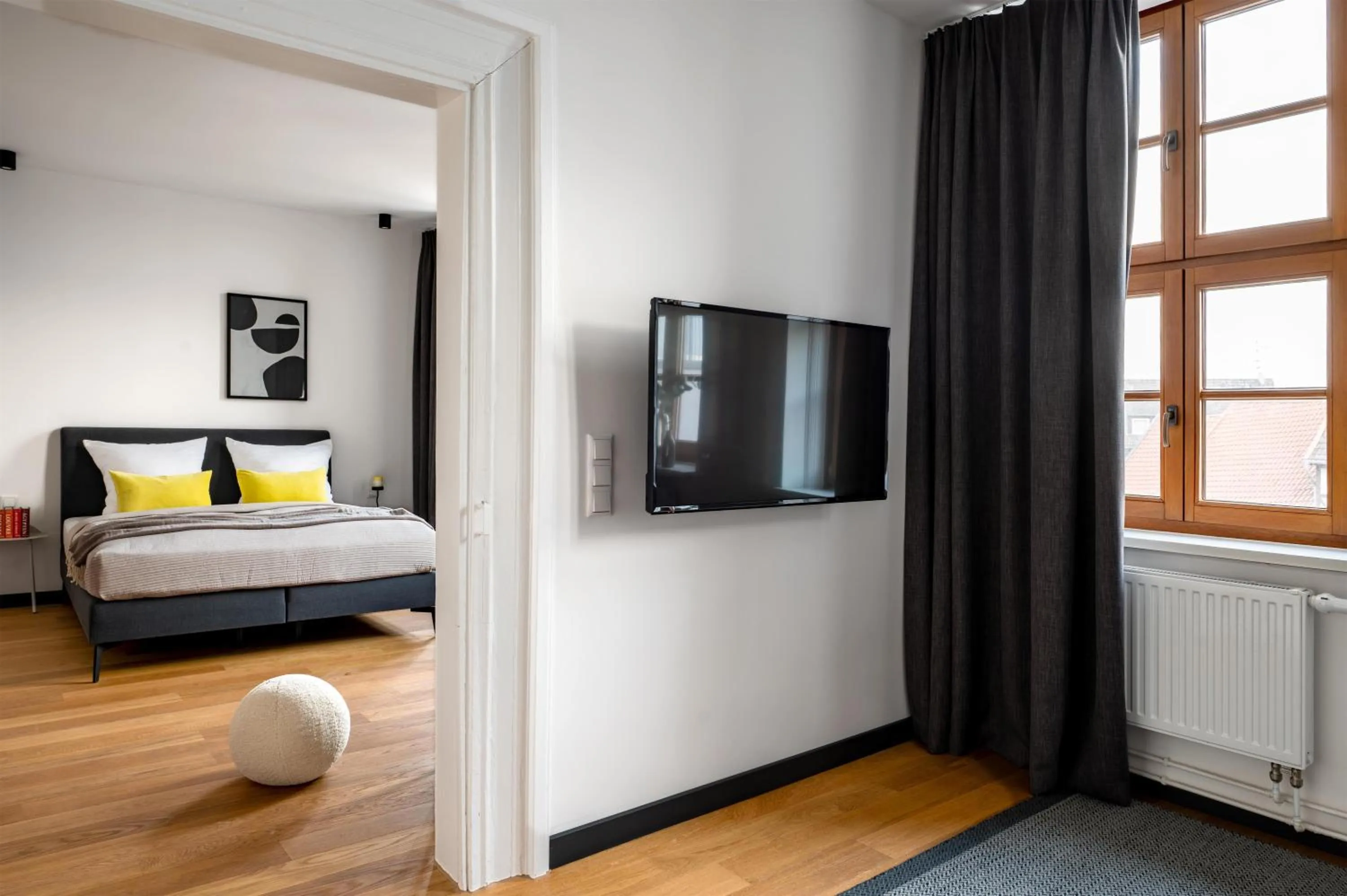 Bedroom, Bed in ipartment Wolfsburg HOME by Best Western