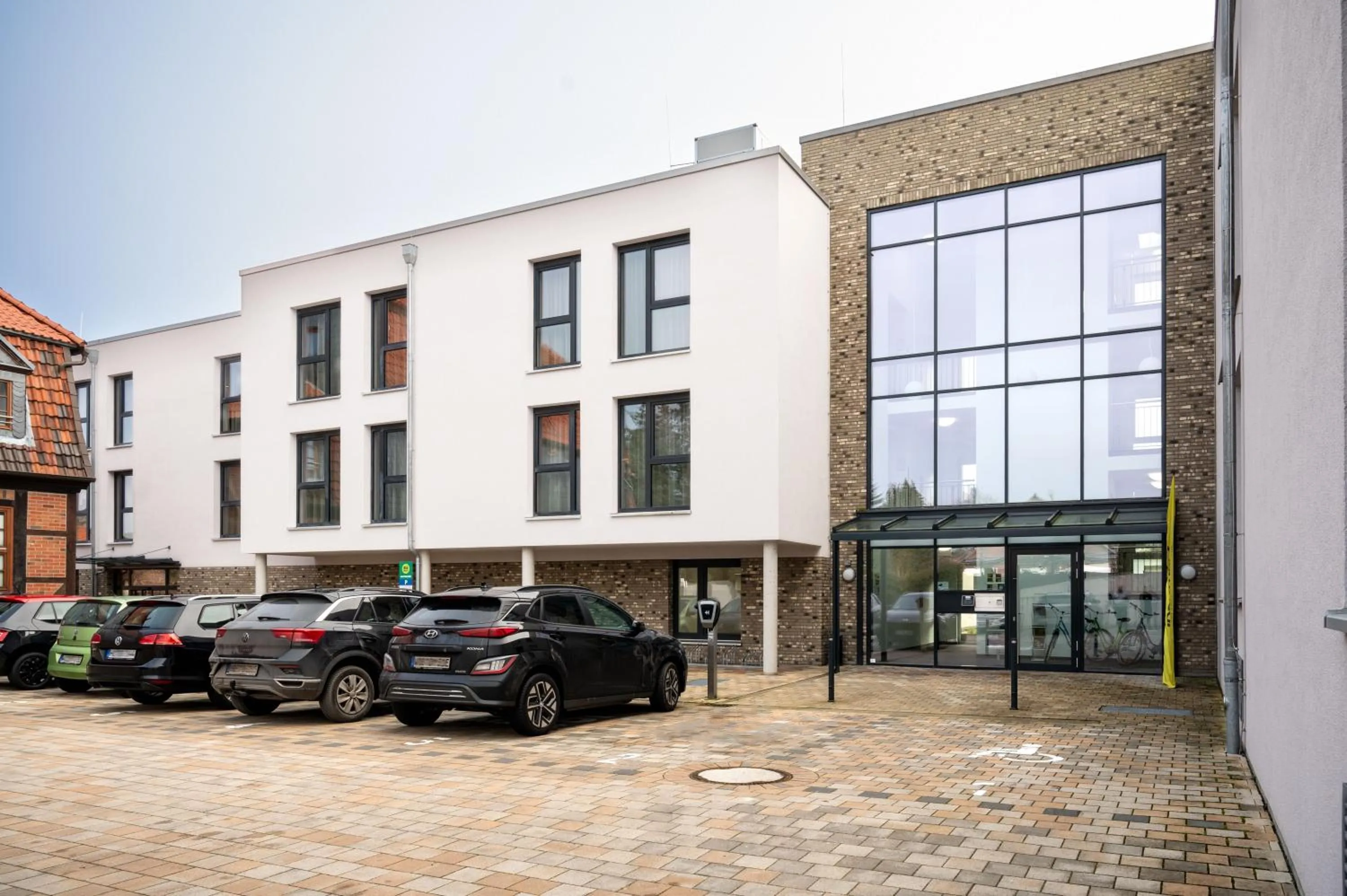 Facade/entrance in ipartment Wolfsburg