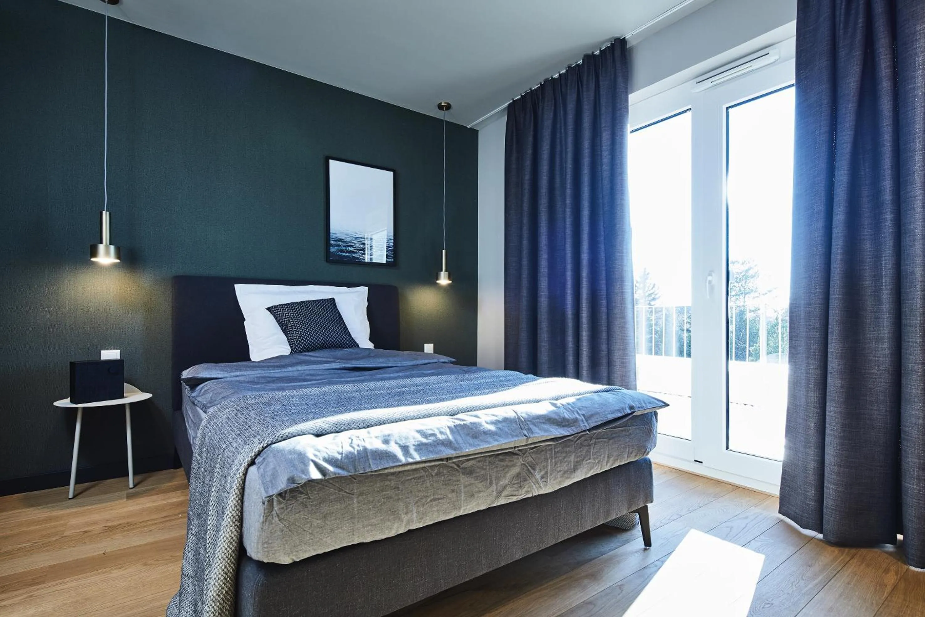 Photo of the whole room, Bed in ipartment Wolfsburg