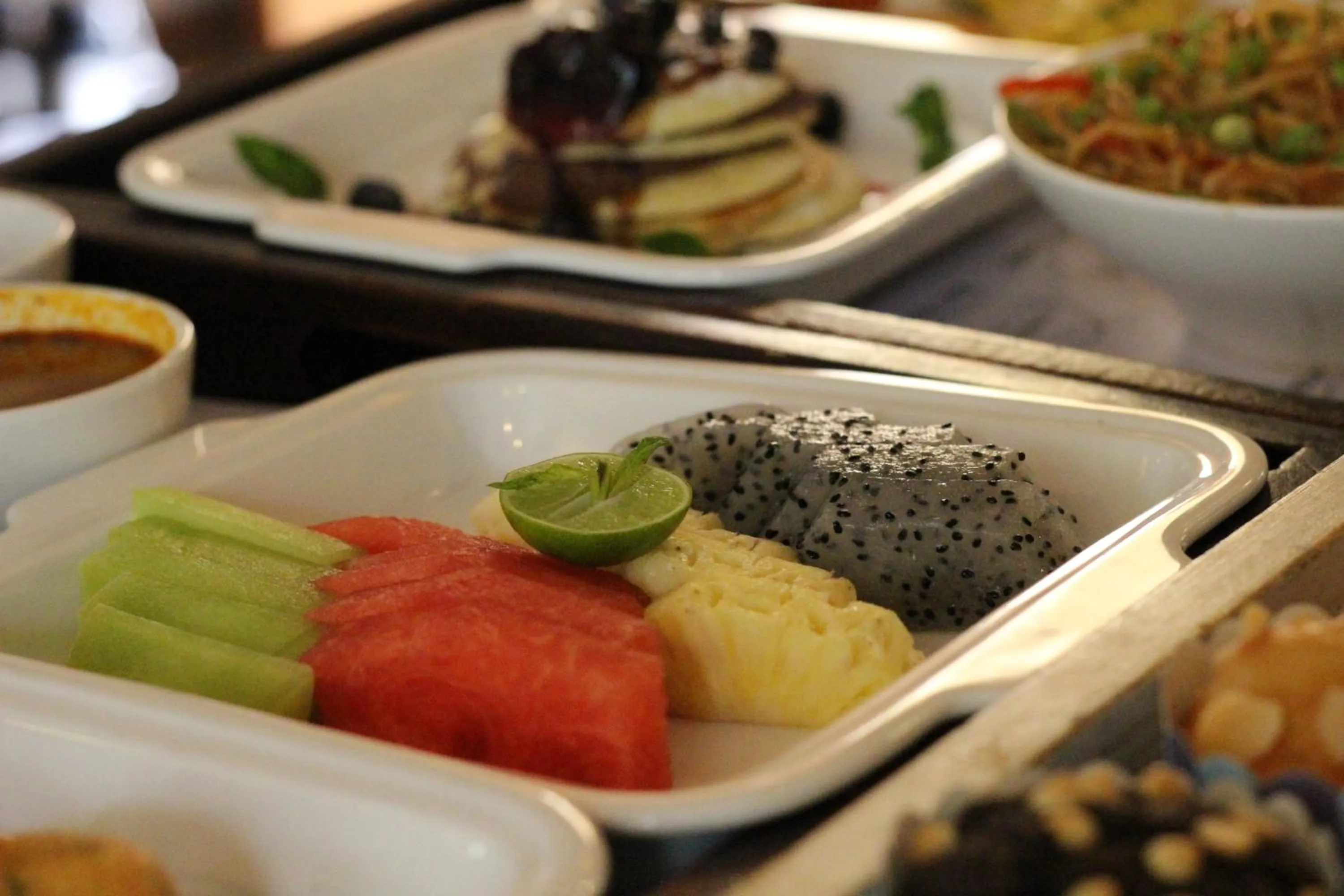 Breakfast in Le Meridien Jaipur Resort & Spa