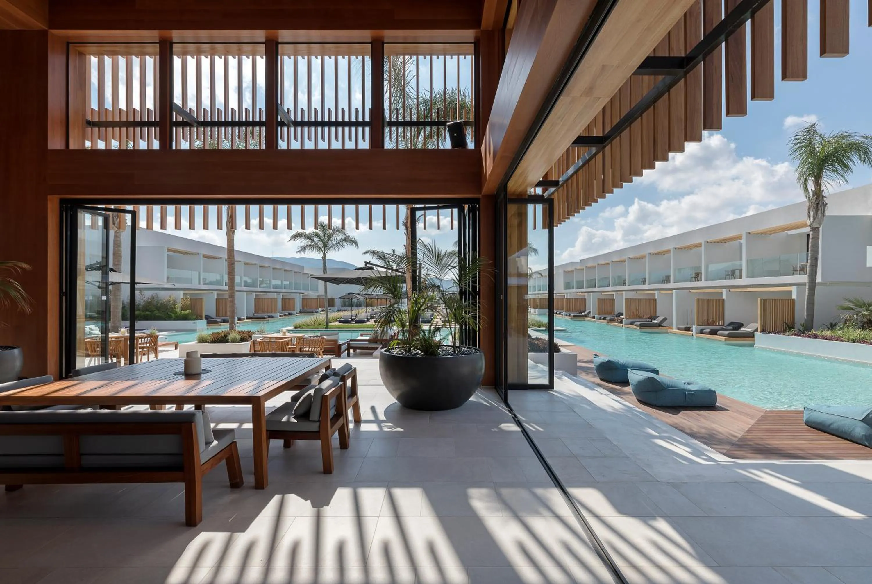 Pool view in D' Andrea Lagoon All Suites - Adults Only