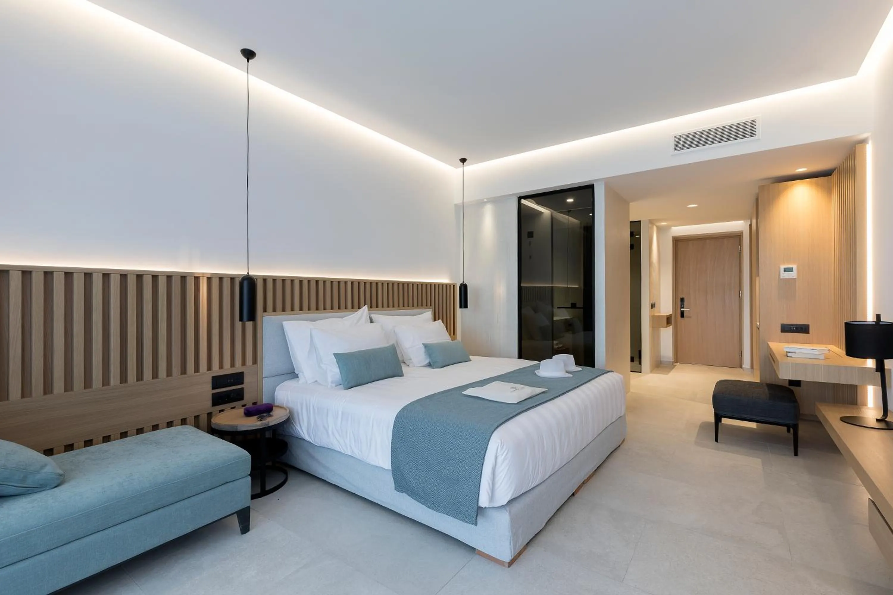 Bedroom, Bed in D' Andrea Lagoon All Suites - Adults Only