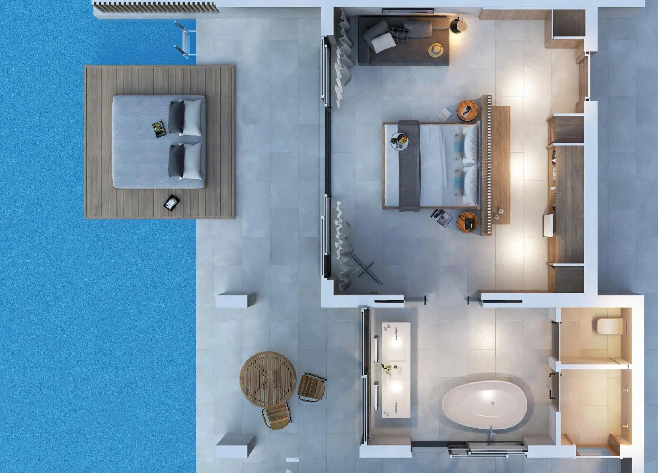 Bathroom in D' Andrea Lagoon All Suites - Adults Only