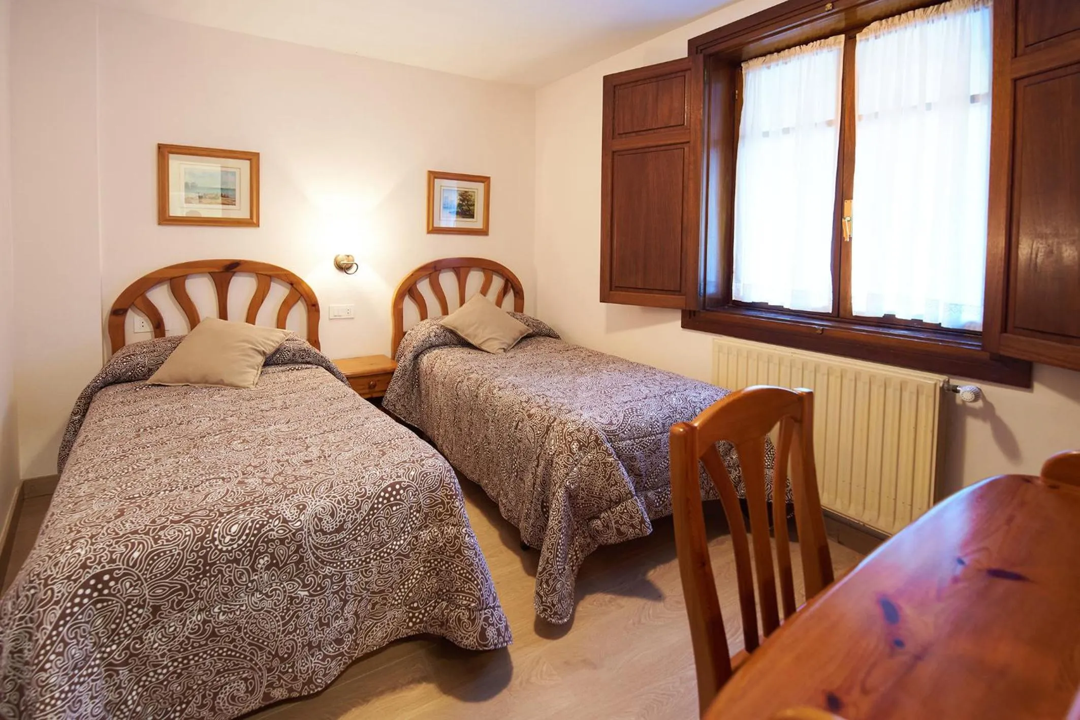 Bed in La Casona de Mestas