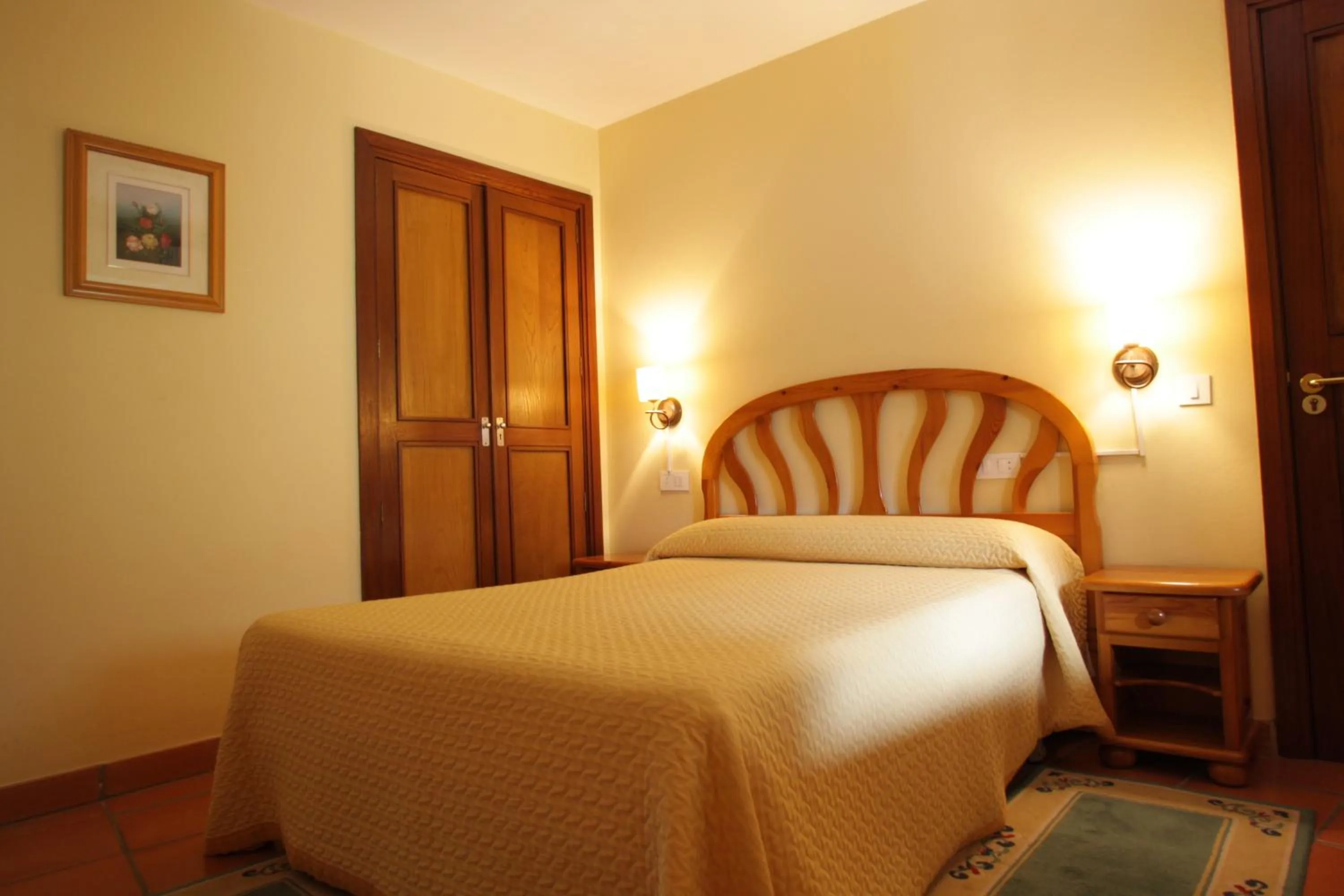 Bed in La Casona de Mestas