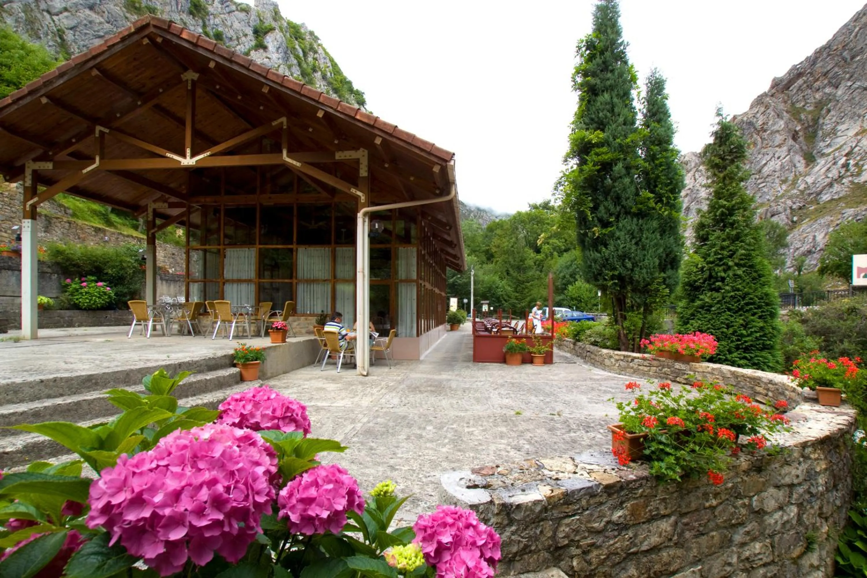 Garden in La Casona de Mestas