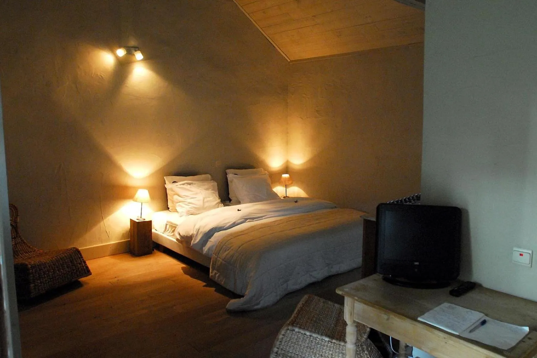 Bed in B&B Hoeve de Steenoven