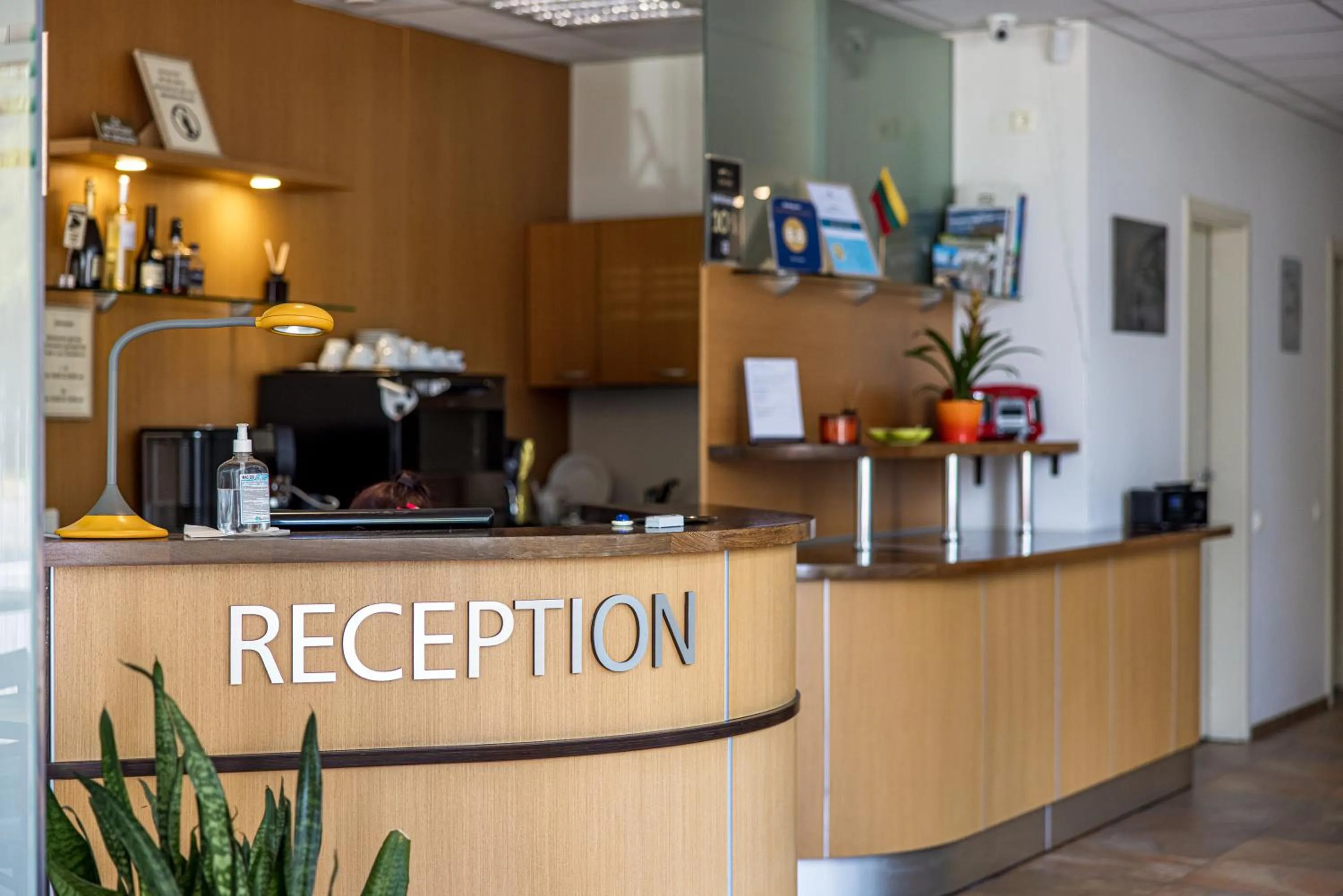 Lobby or reception in Info Hotel