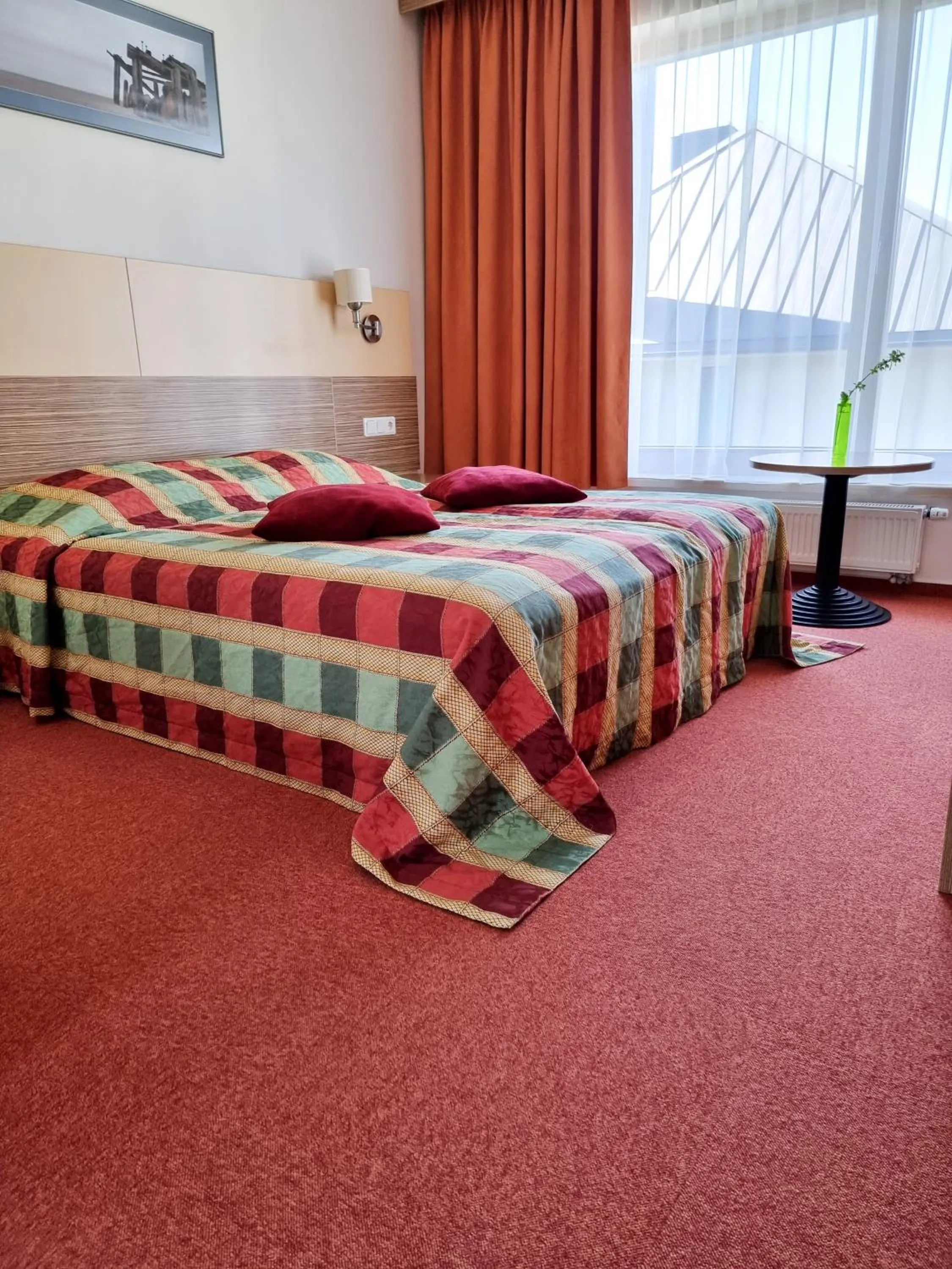Bed in Info Hotel