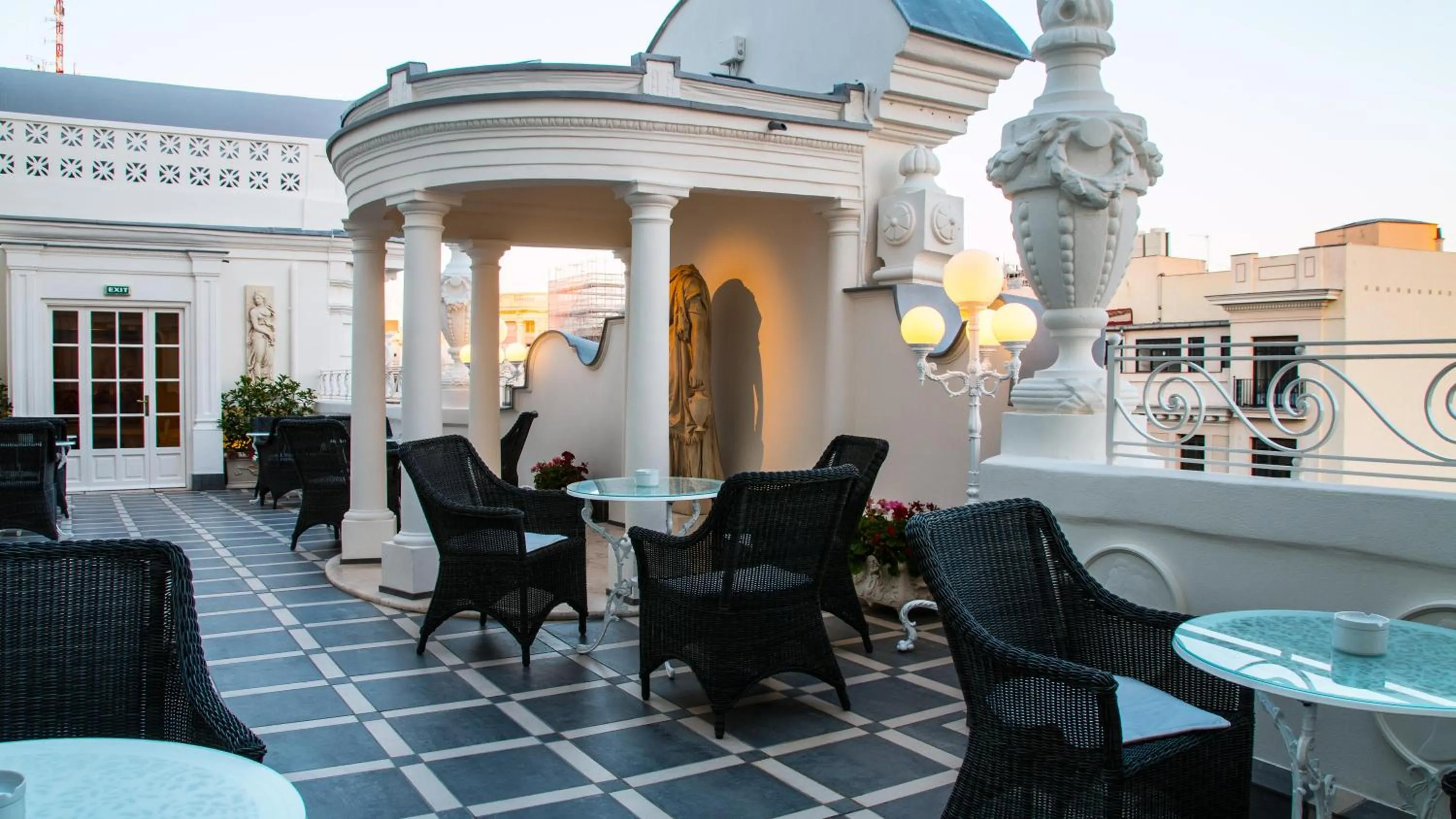 Balcony/Terrace in Hotel Atlántico