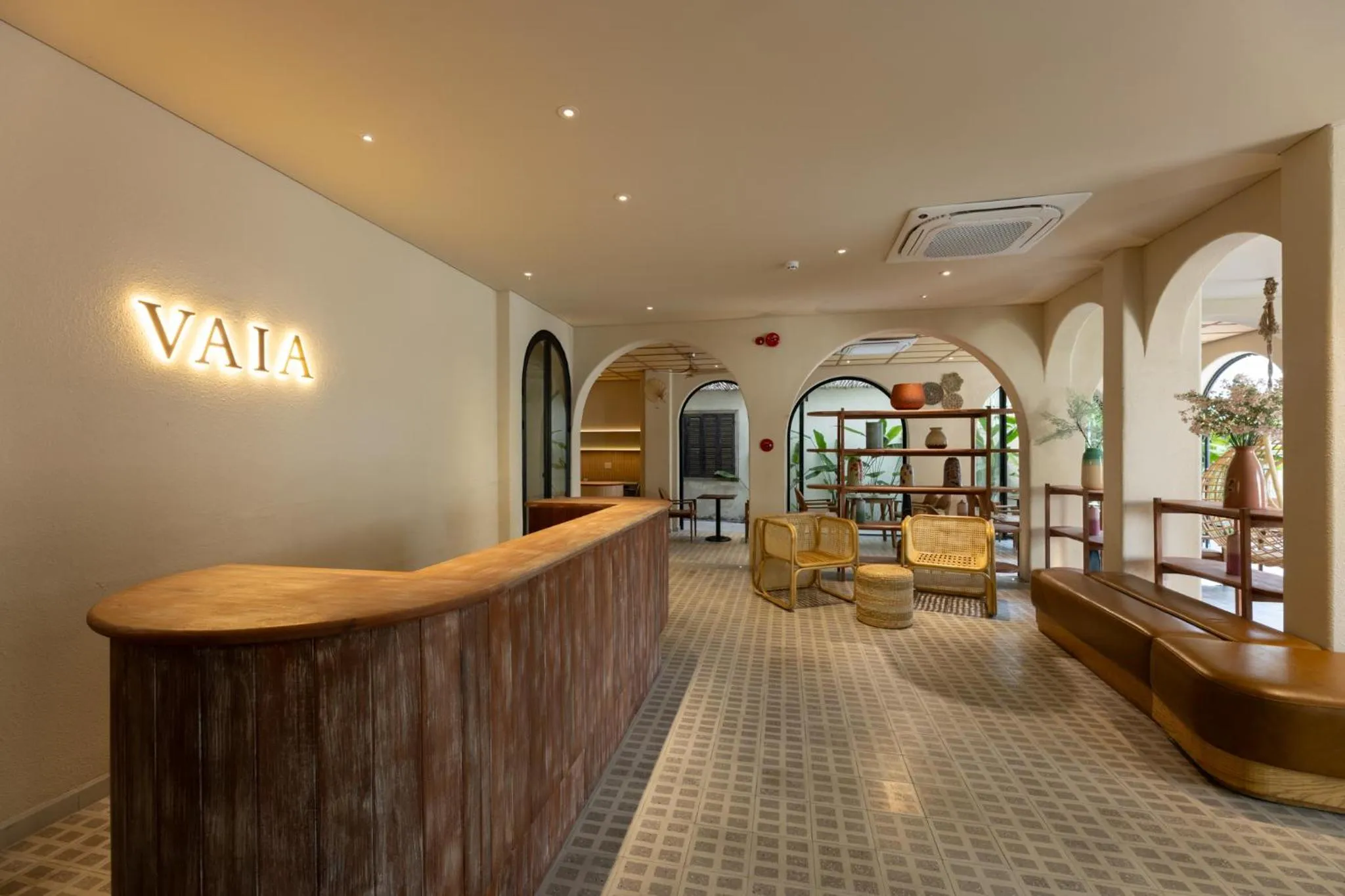 Lobby or reception in Vaia Hoi An Boutique Hotel
