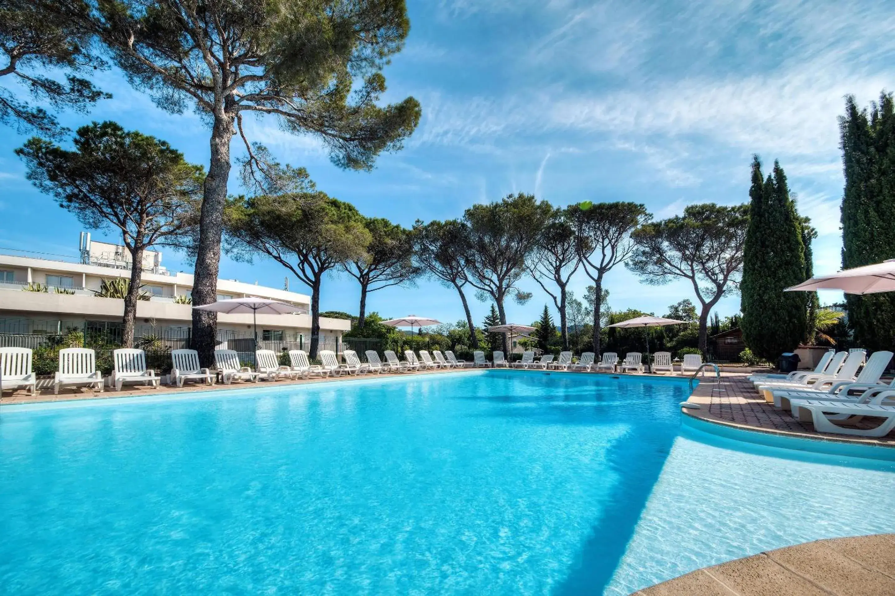 Swimming pool in Comfort Aparthotel Frejus La Tour de Mare Swimming pool in Comfort Aparthotel Frejus La Tour de Mare