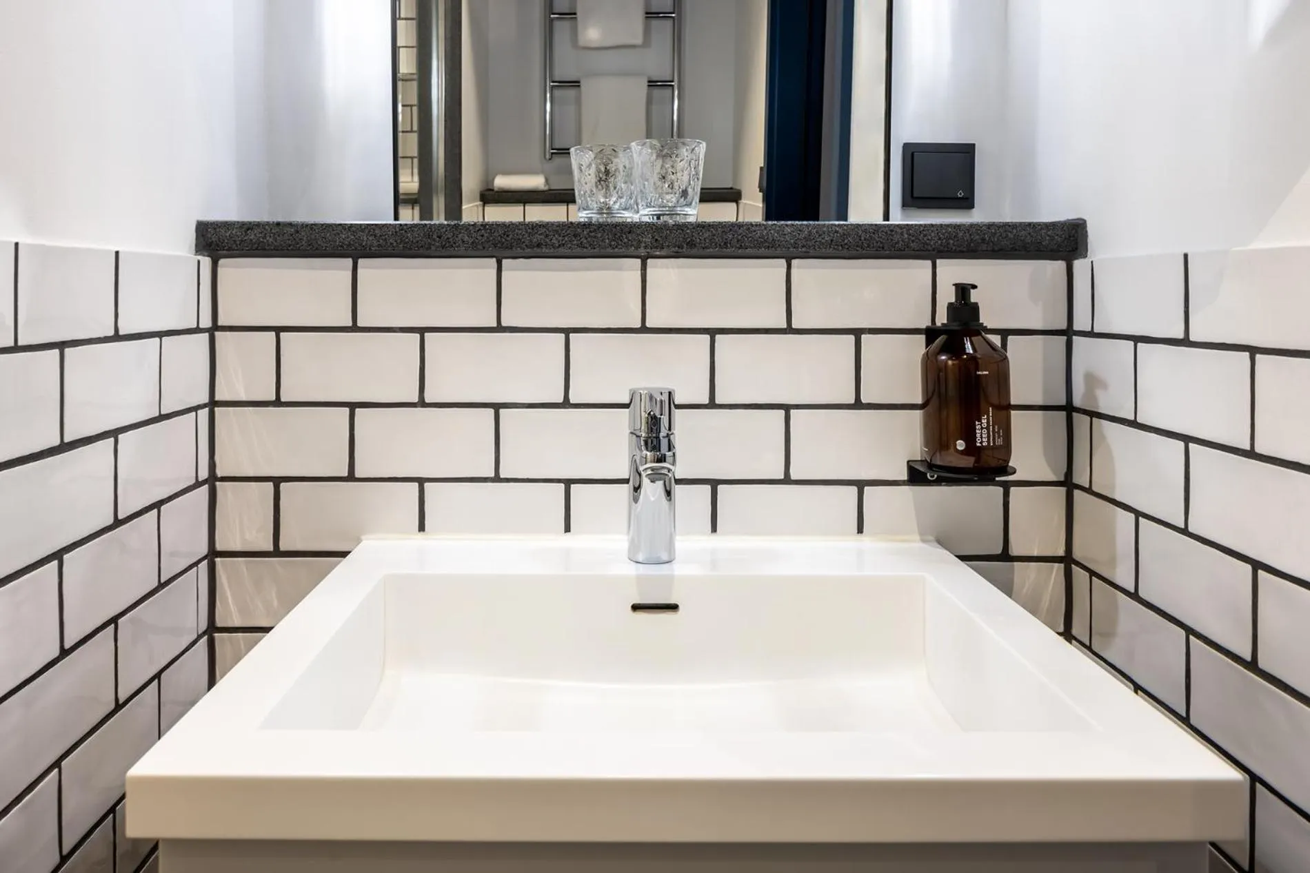 Bathroom in Hotel AMO by AMANO Friedrichstraße