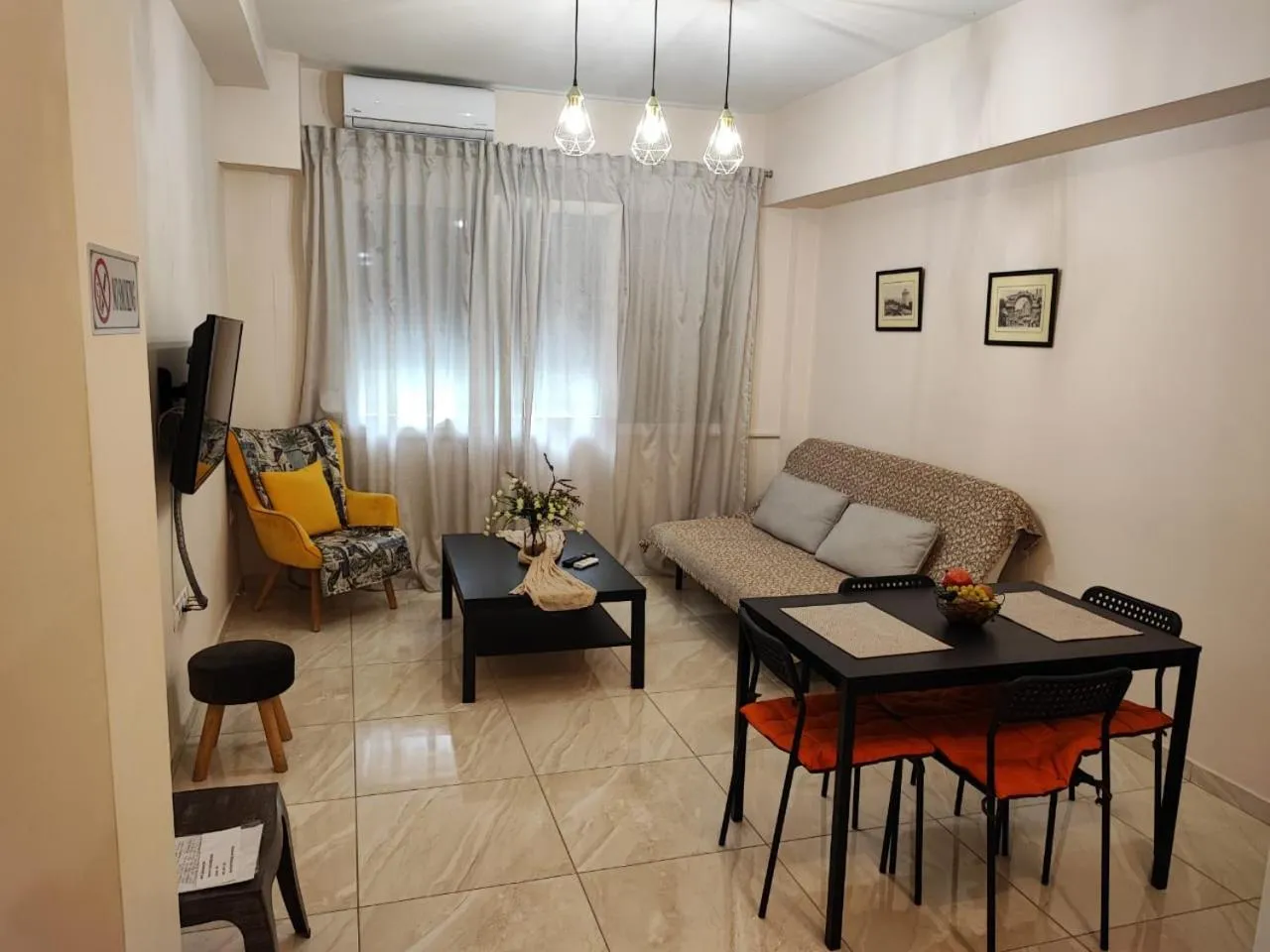 Living room in G&M Luxury Studios