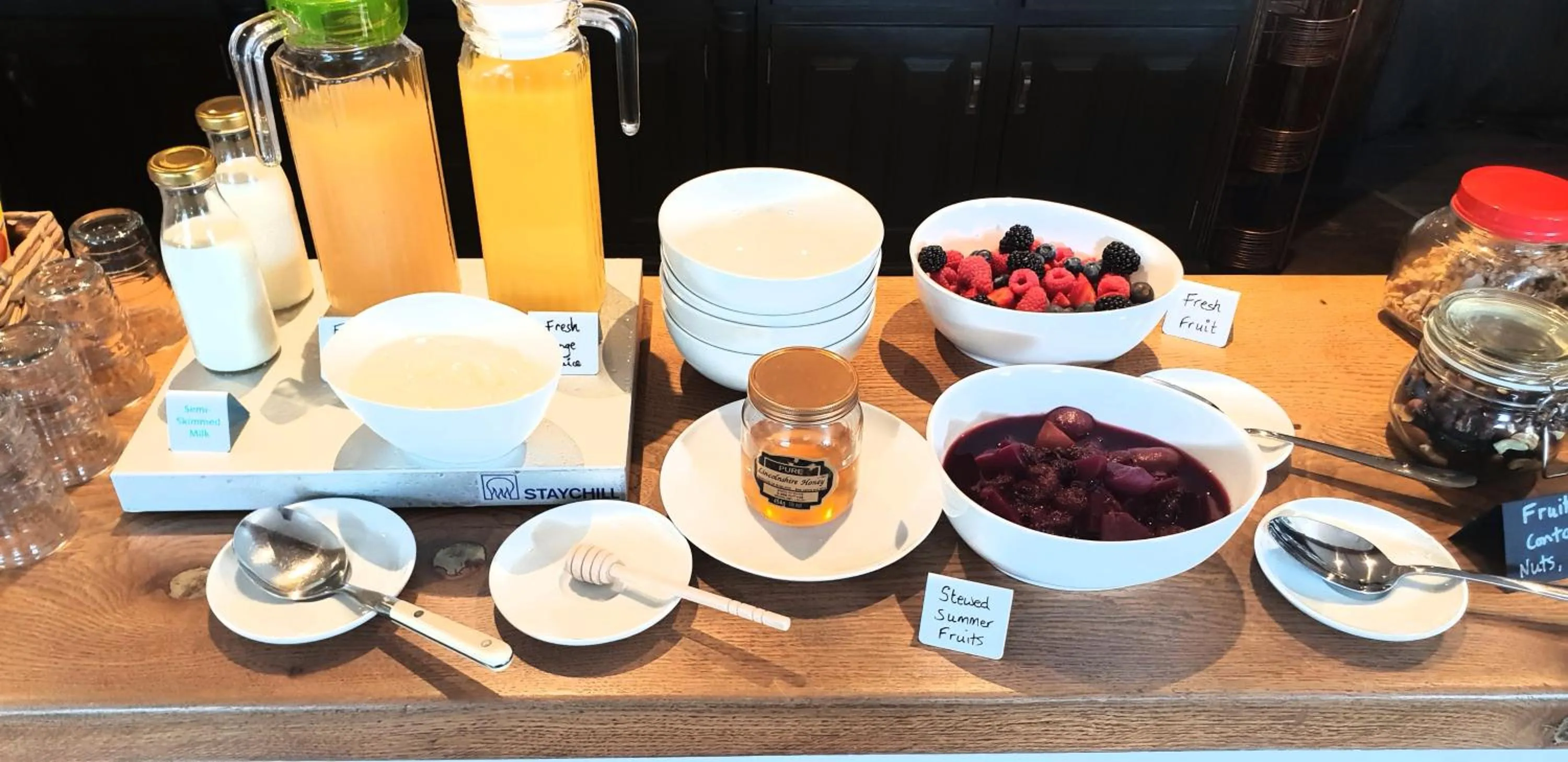 Food and drinks in The Vine B & B