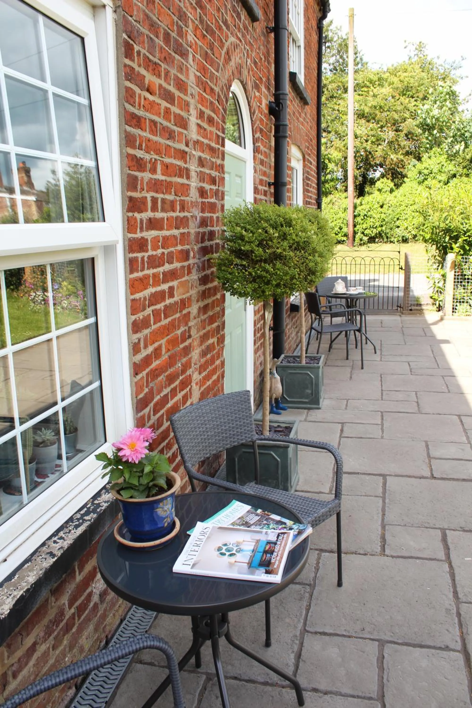 Patio in The Vine B & B
