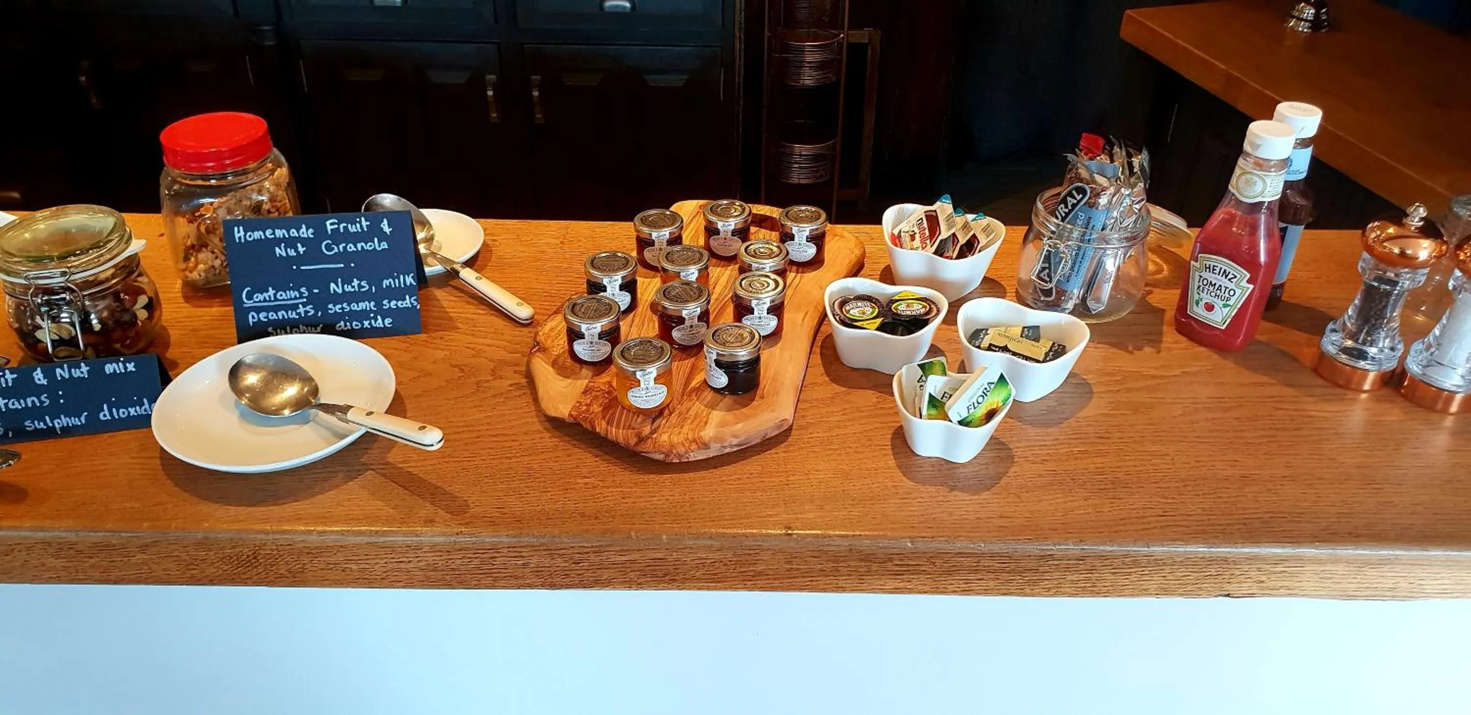 Food and drinks in The Vine B & B