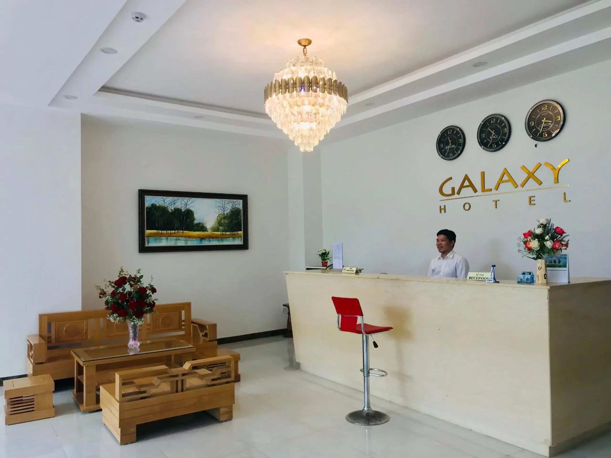Lobby or reception in Galaxy Hotel Lobby or reception in Galaxy Hotel