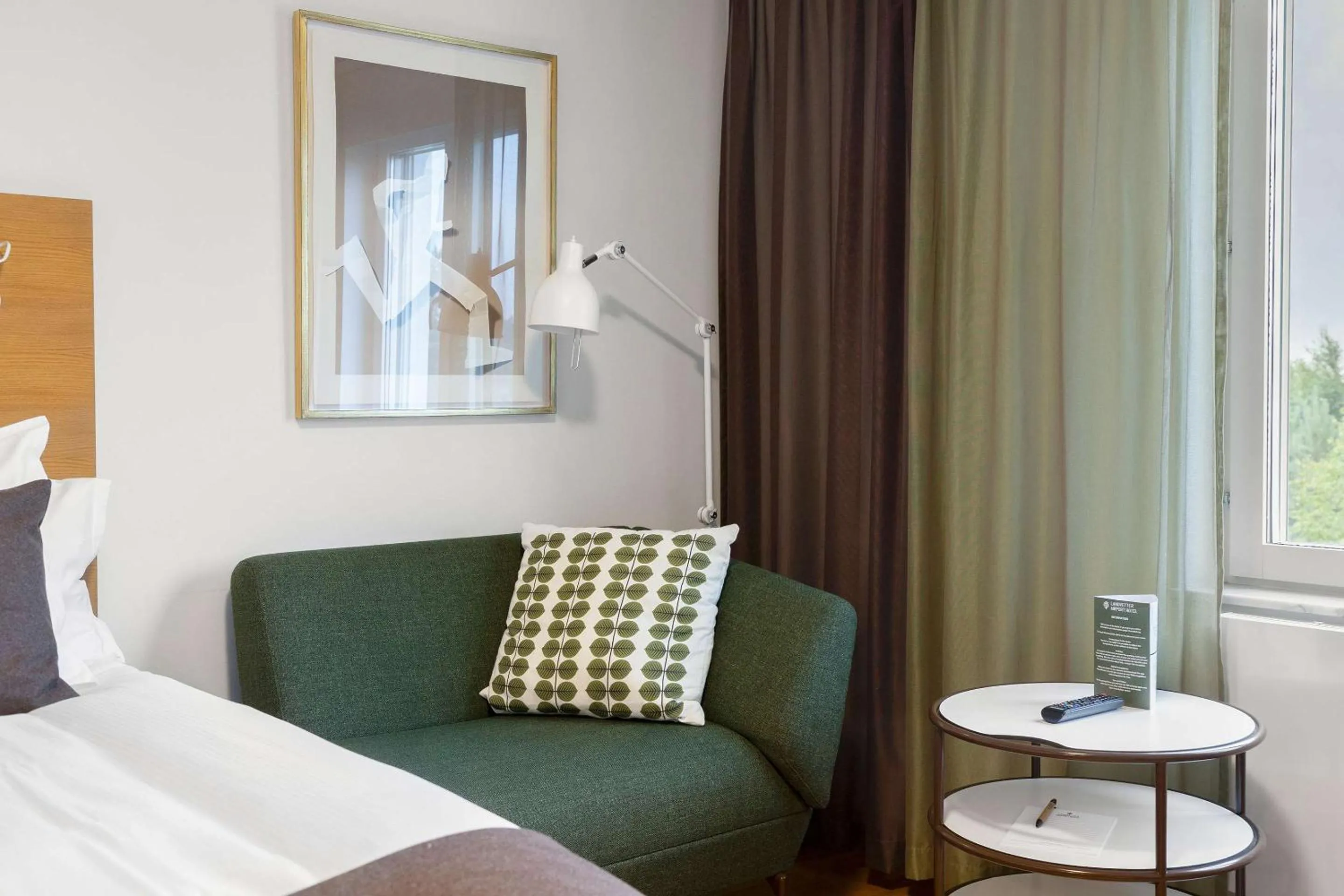 Bedroom, Bed in Landvetter Airport Hotel, Best Western Premier Collection