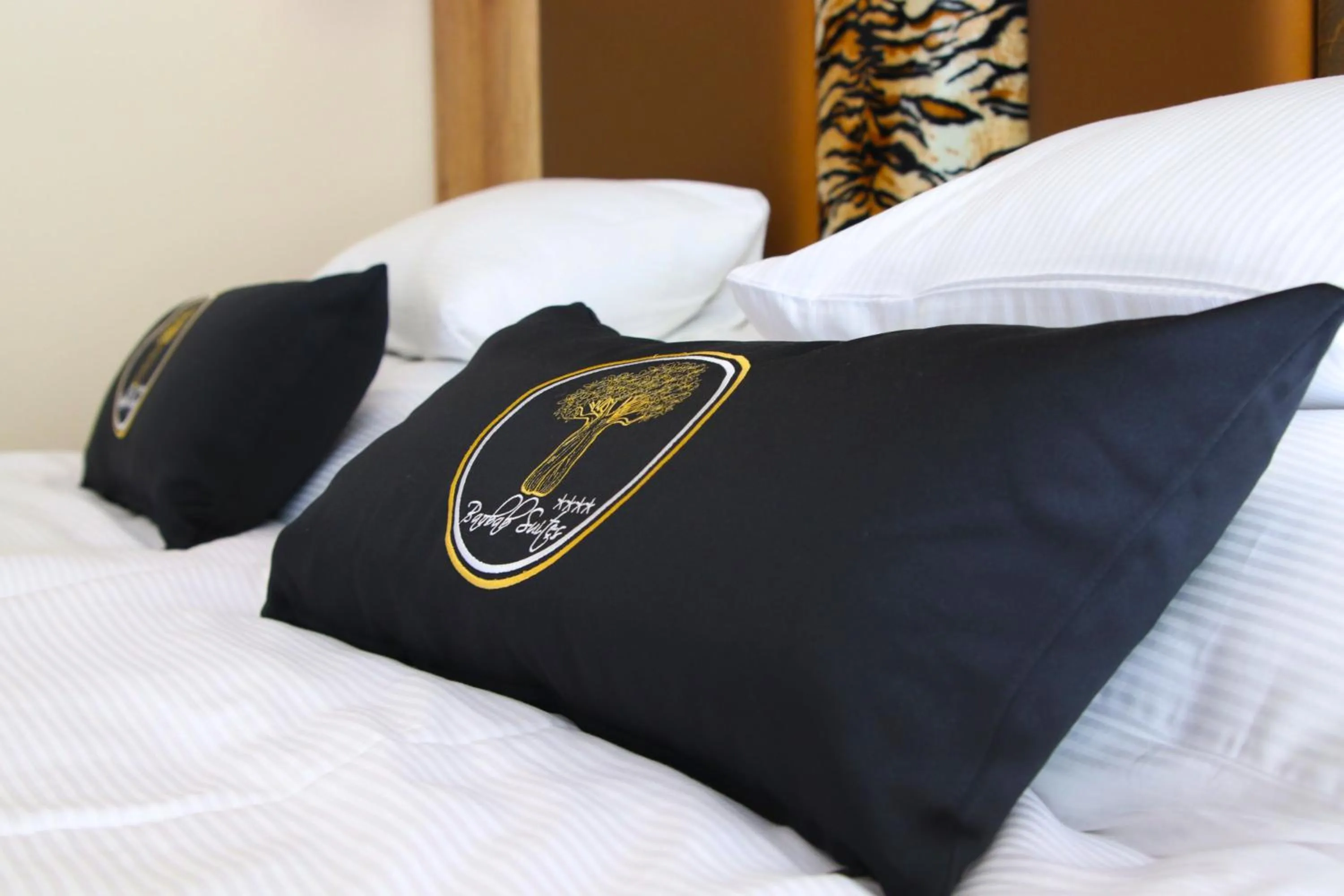 Bed in Baobab Suites