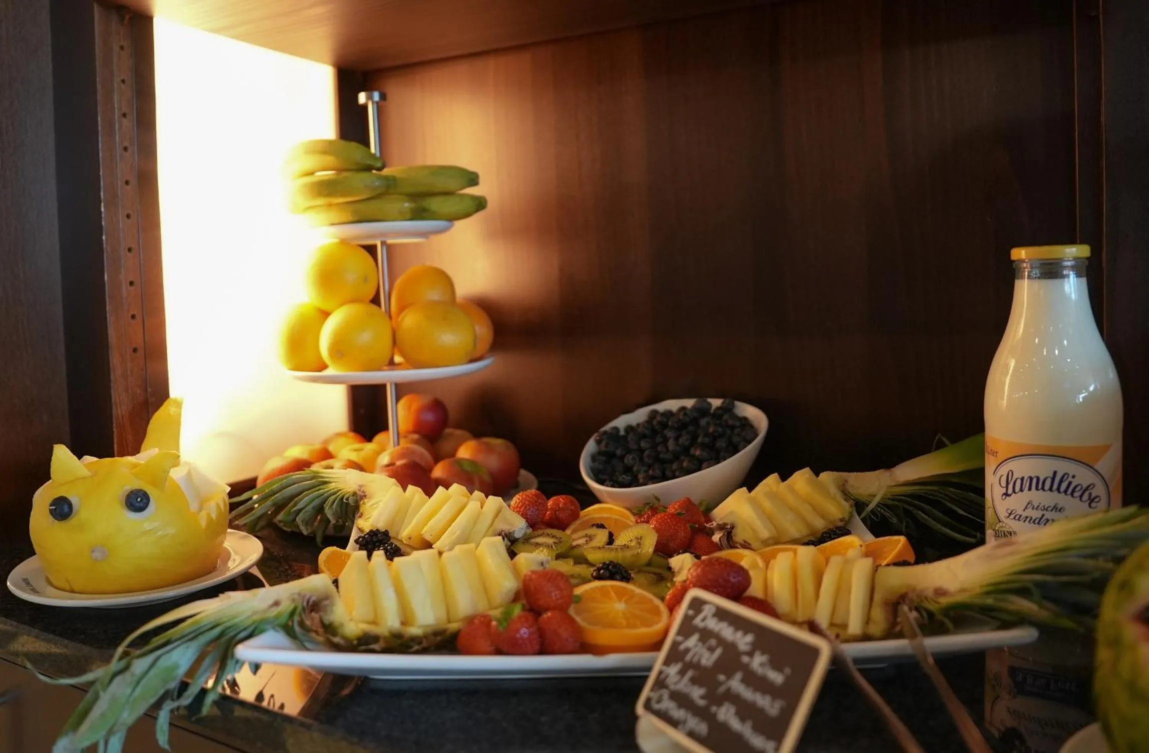 Breakfast in Hotel Lumière an der Messe