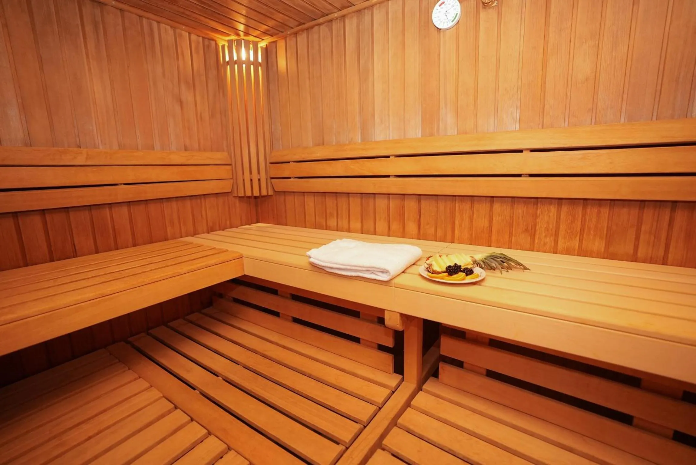 Sauna in Hotel Lumière an der Messe