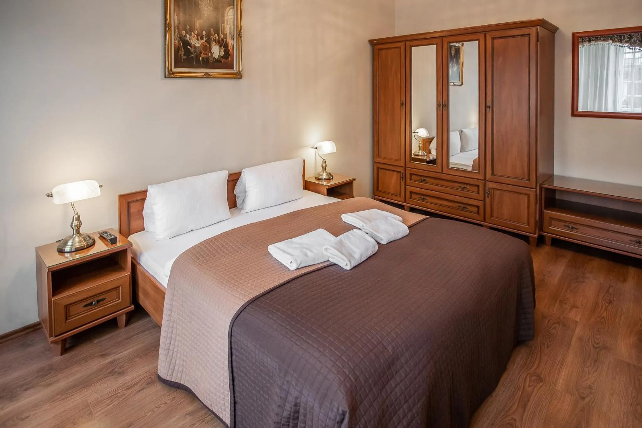 Bedroom, Bed in RESIDENCE GOETHE -"U Tří mouřenínů"