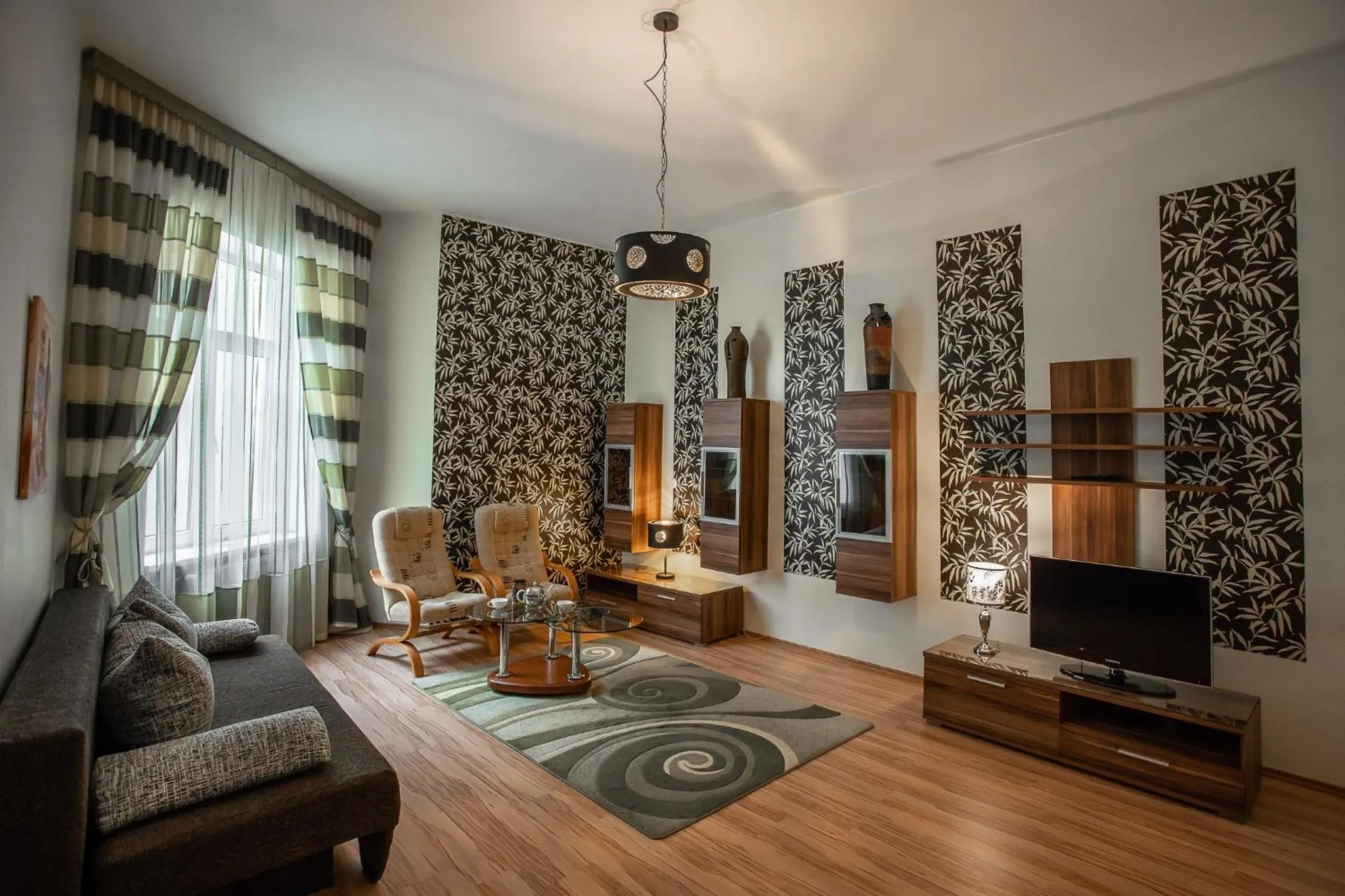 Living room in RESIDENCE GOETHE -"U Tří mouřenínů"