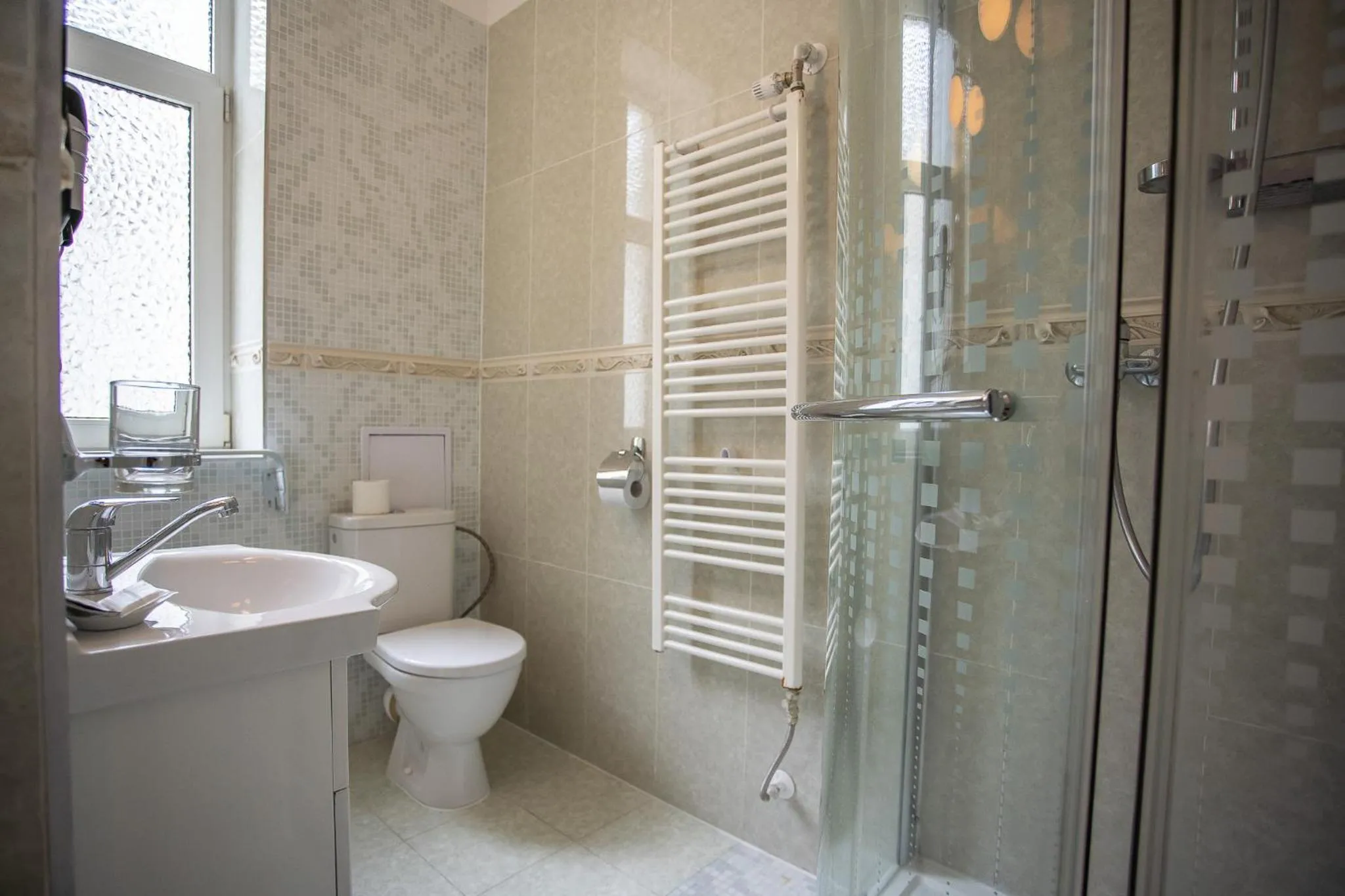 Bathroom in RESIDENCE GOETHE -"U Tří mouřenínů"